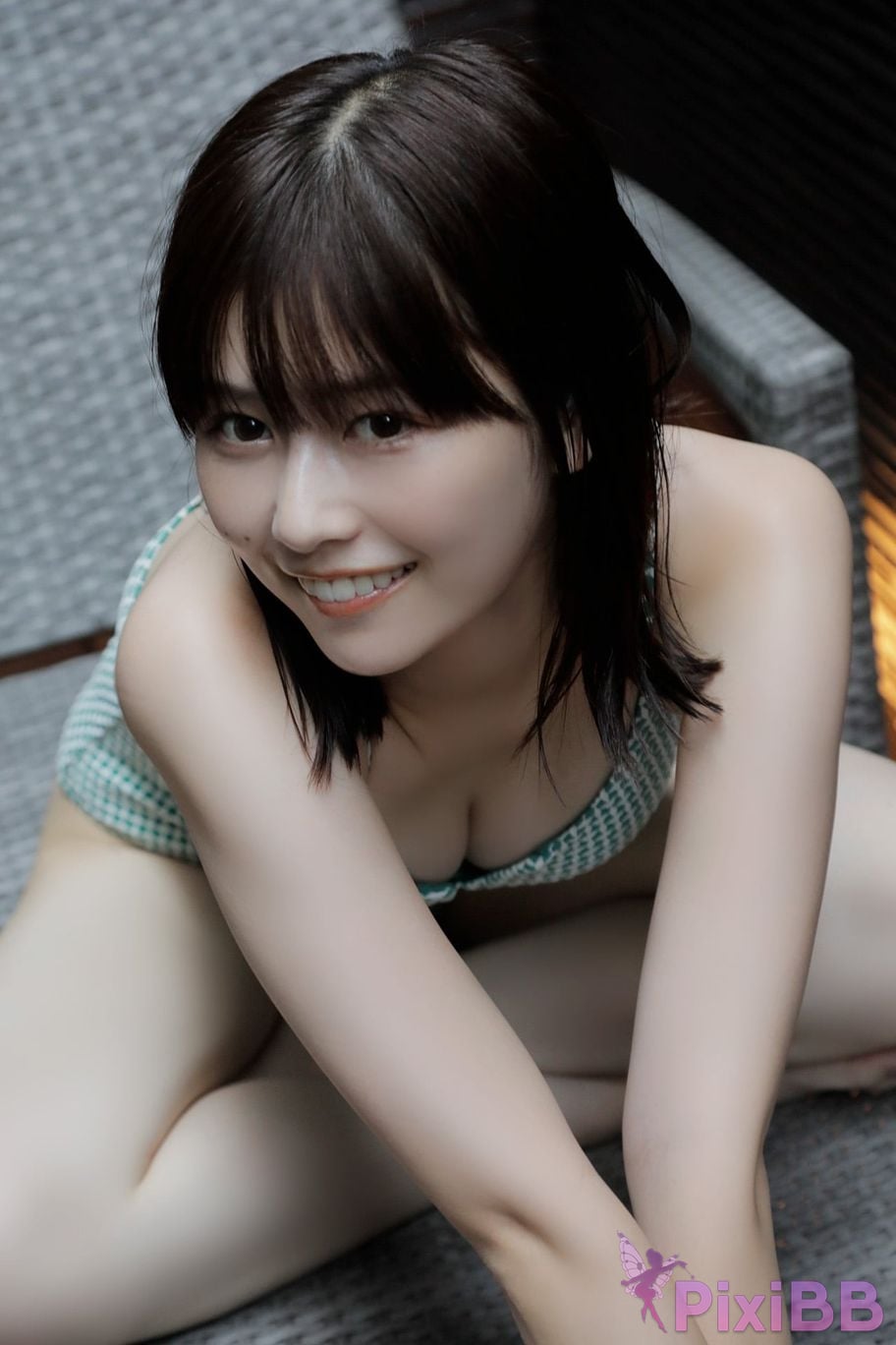Japanese Idol Yuzuha Saeki Yuzu sauna PixiBB.COM 061