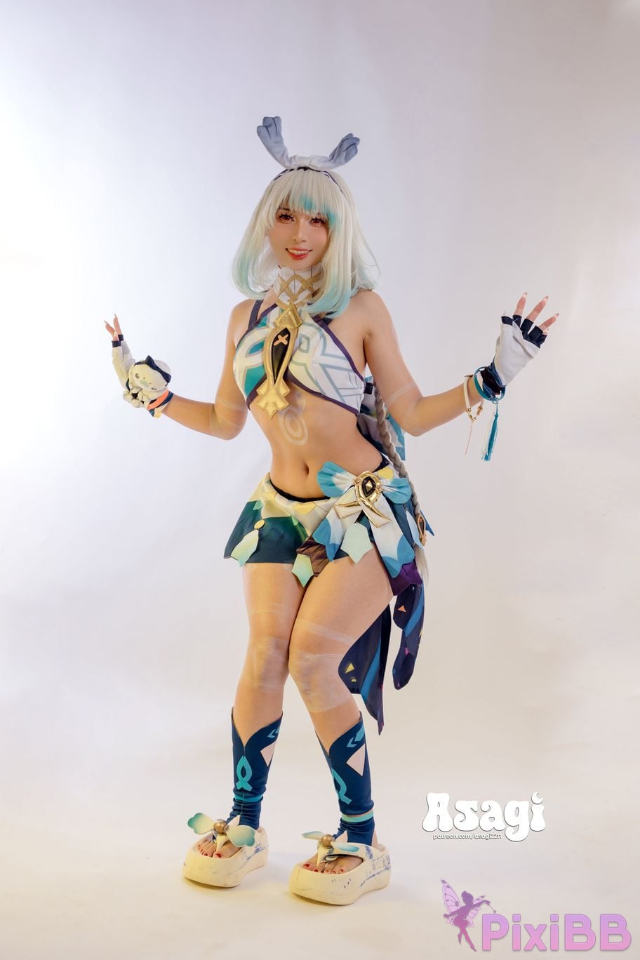 Cosplayer Ayaka lewd OF Subscription benefits PixiBB.COM 083