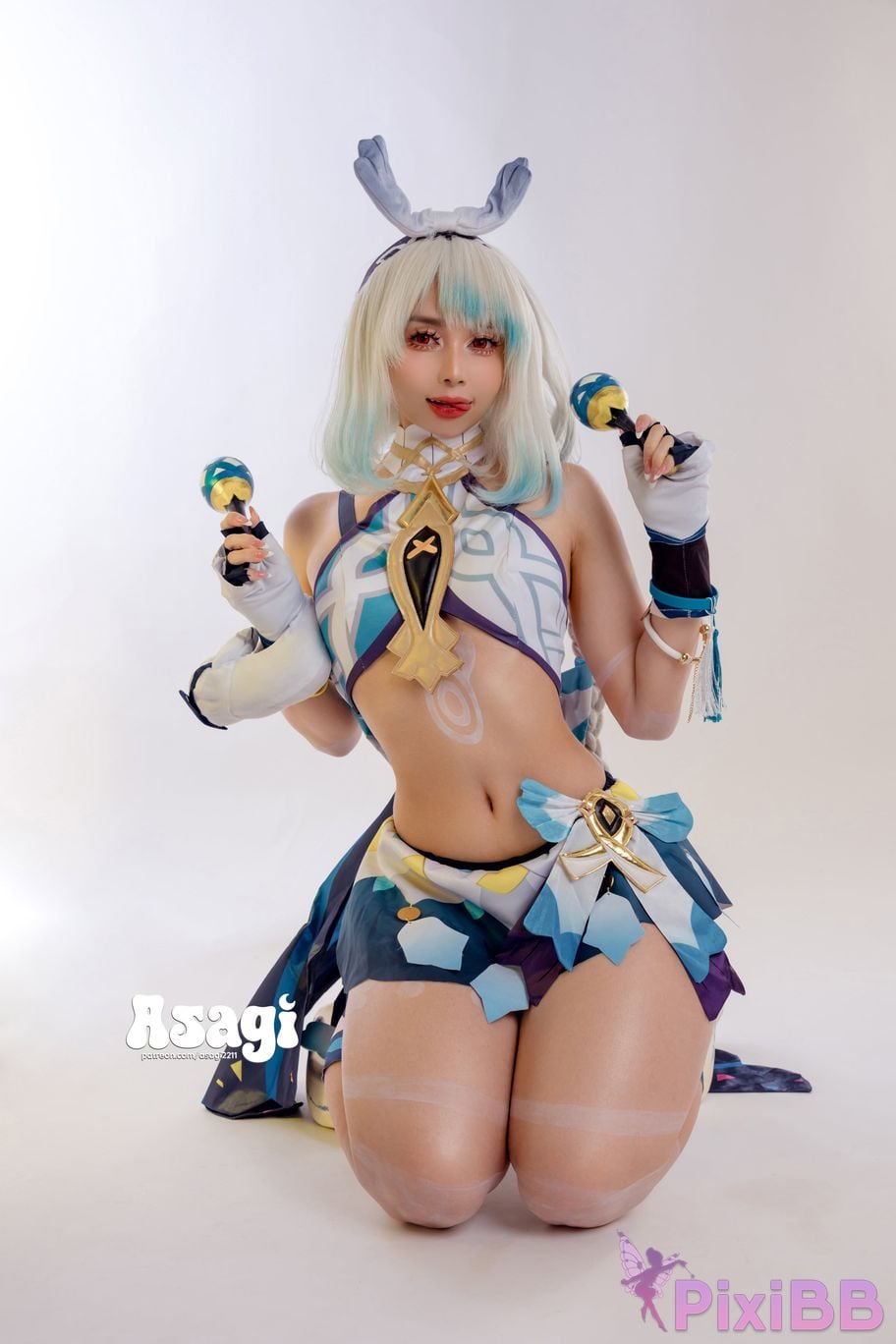 Cosplayer Ayaka lewd OF Subscription benefits PixiBB.COM 084