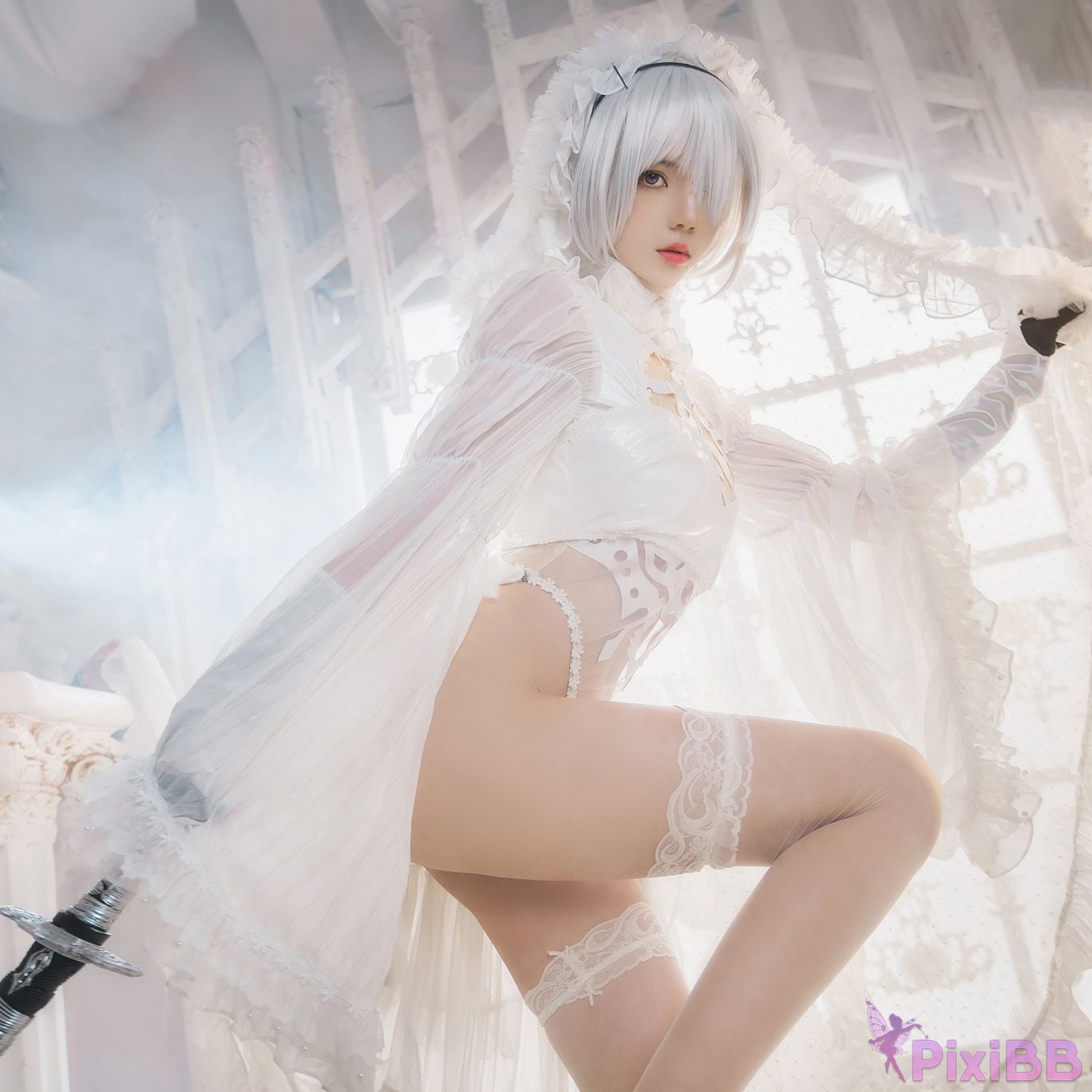 Coser Cherry neko Vol.166 2B PixiBB.COM 003