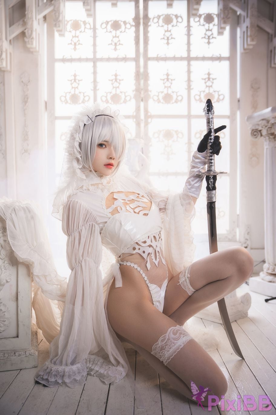 Coser Cherry neko Vol.166 2B PixiBB.COM 010