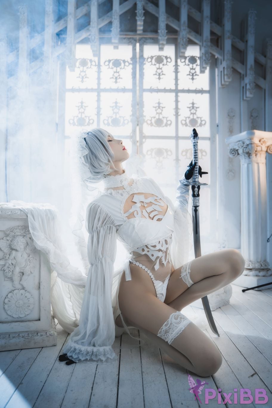 Coser Cherry neko Vol.166 2B PixiBB.COM 011
