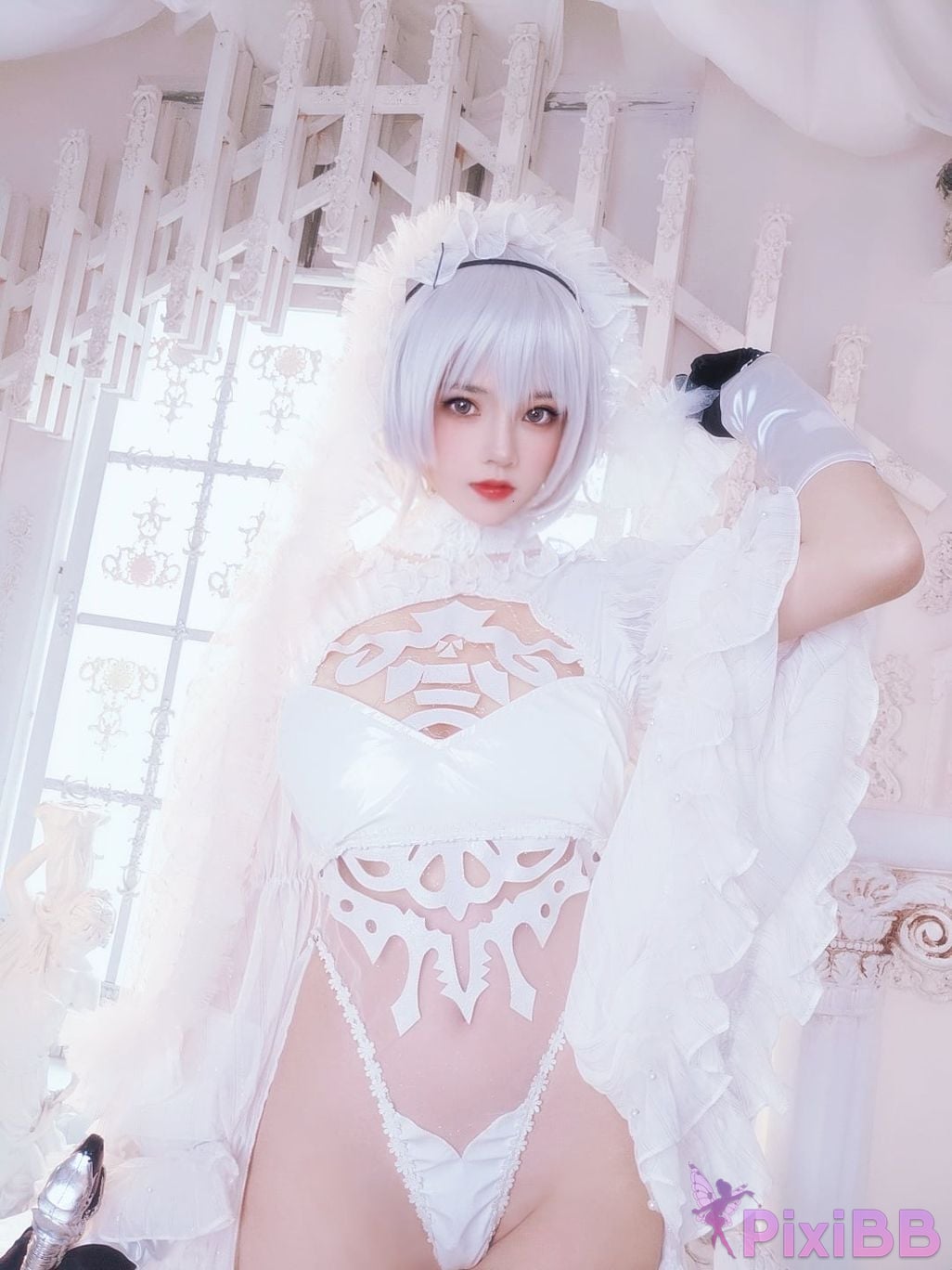 Coser Cherry neko Vol.166 2B PixiBB.COM 012