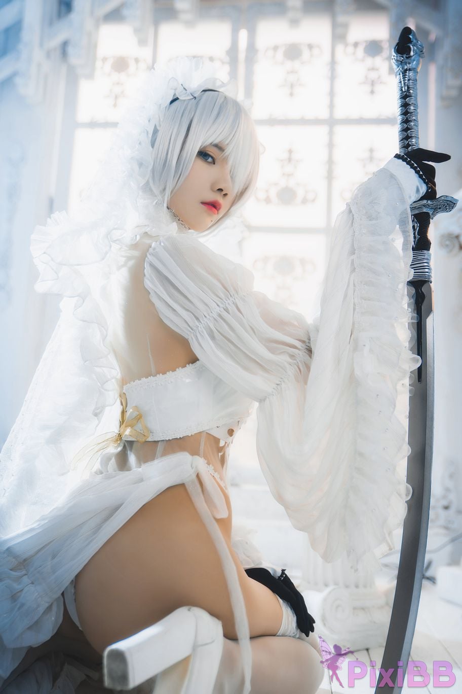 Coser Cherry neko Vol.166 2B PixiBB.COM 015