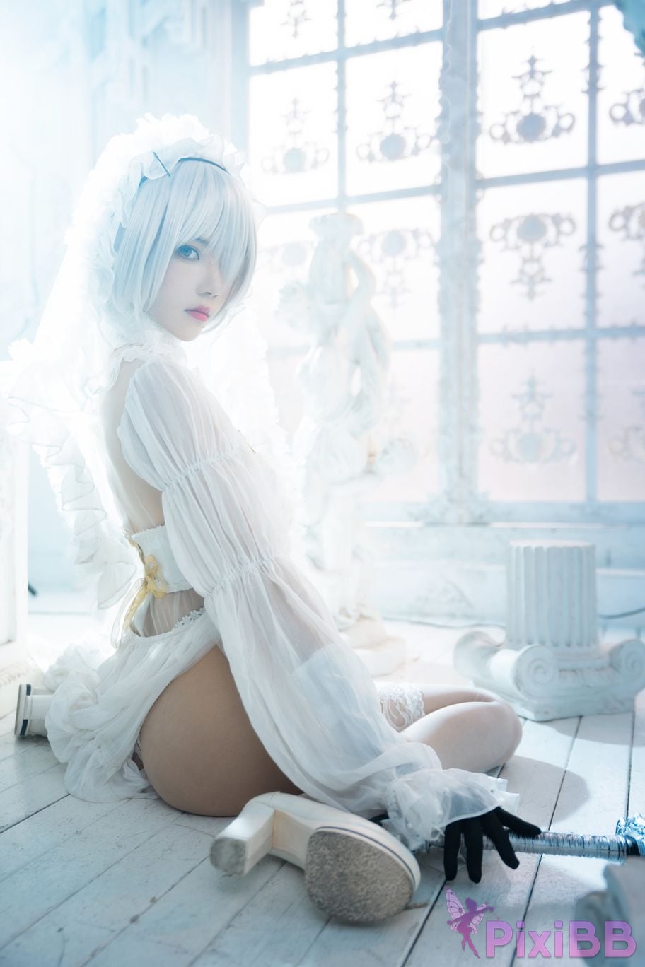 Coser Cherry neko Vol.166 2B PixiBB.COM 016
