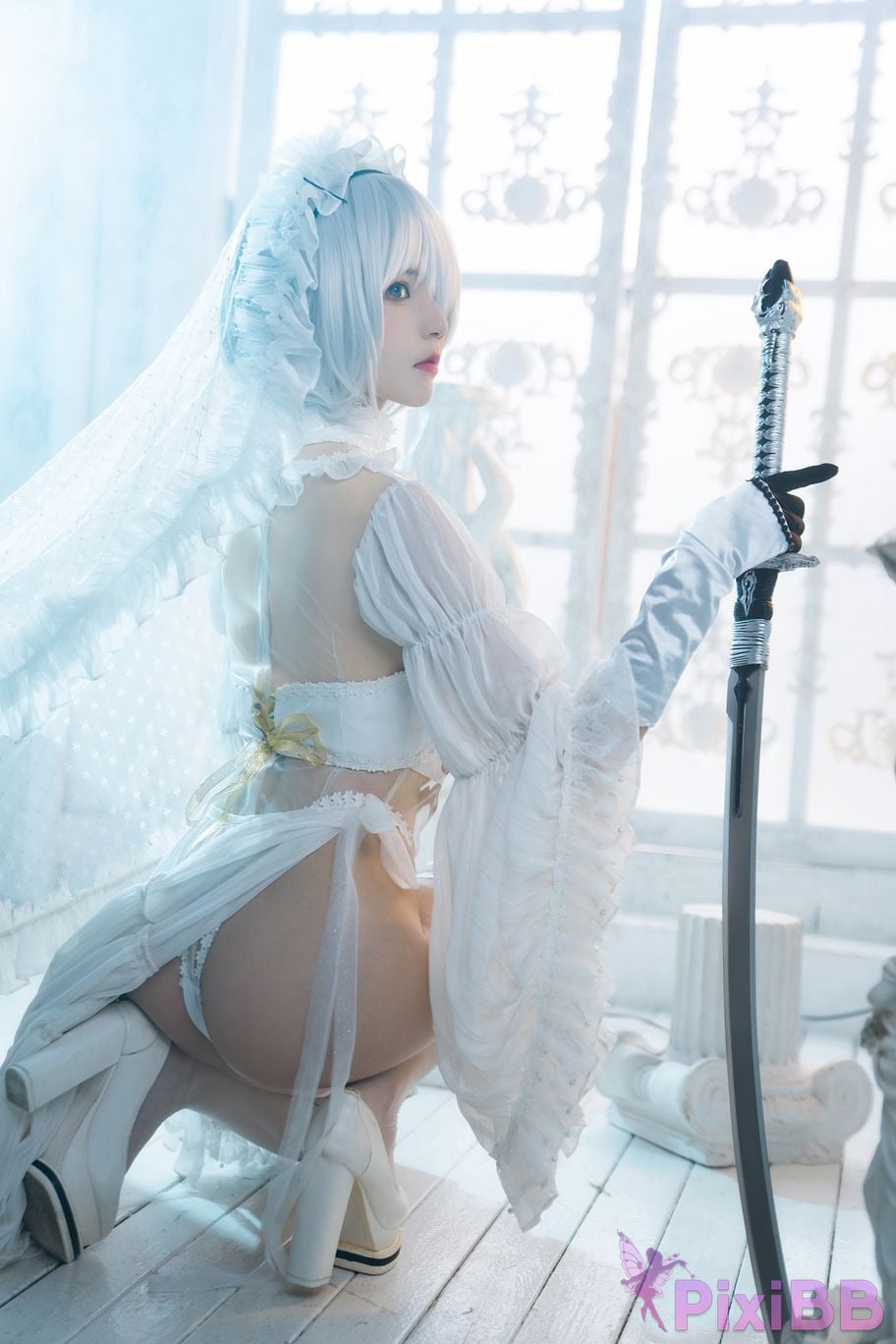 Coser Cherry neko Vol.166 2B PixiBB.COM 025