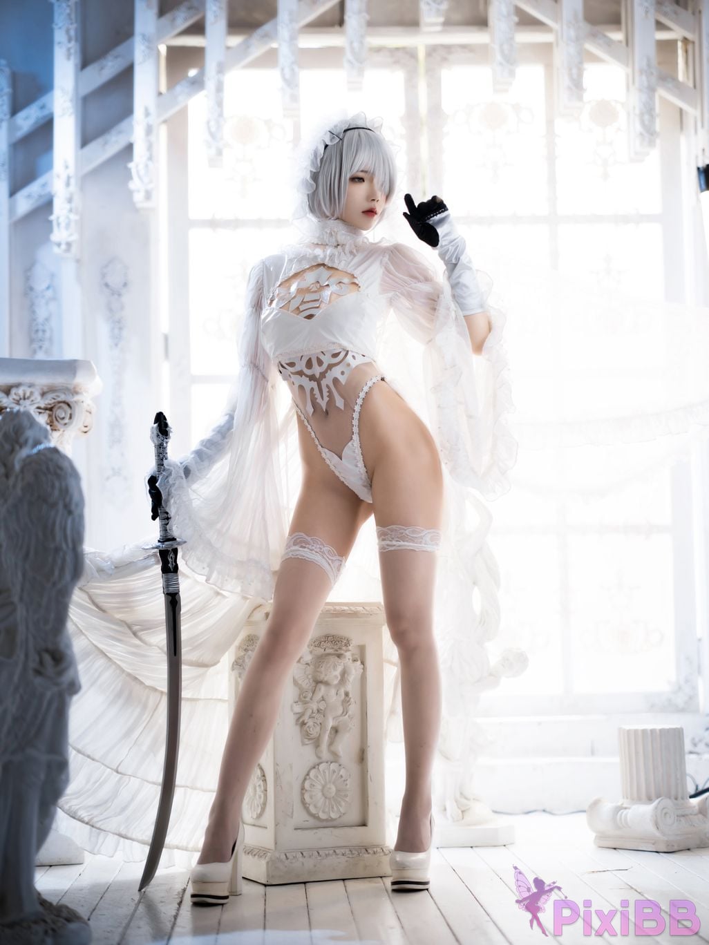 Coser Cherry neko Vol.166 2B PixiBB.COM 058