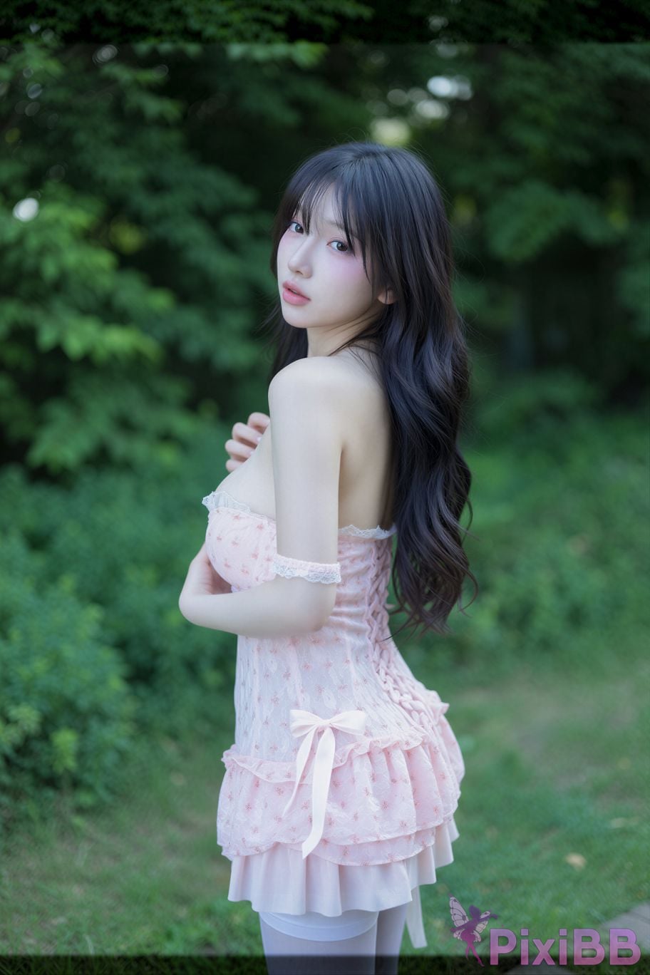 AI Enhanced MAXIM Son Ye Eun Secret Garden PixiBB.COM 056