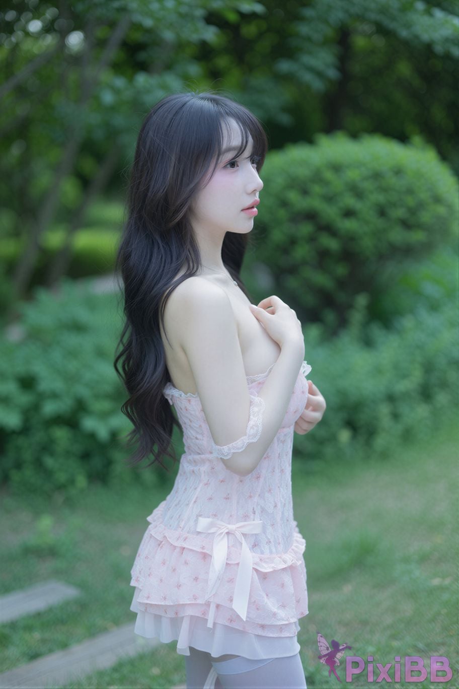 AI Enhanced MAXIM Son Ye Eun Secret Garden PixiBB.COM 058