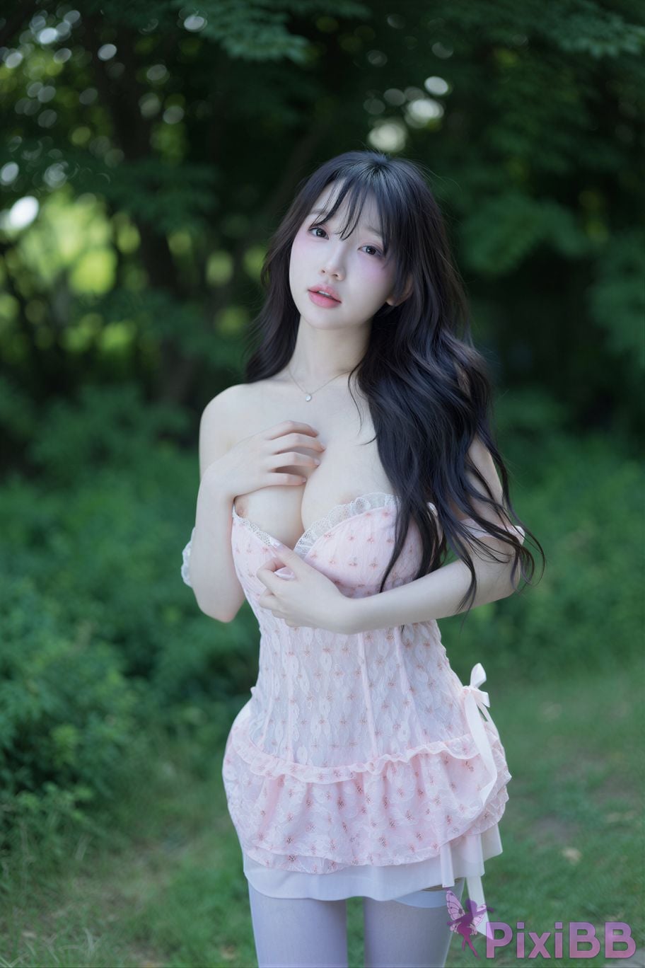 AI Enhanced MAXIM Son Ye Eun Secret Garden PixiBB.COM 059