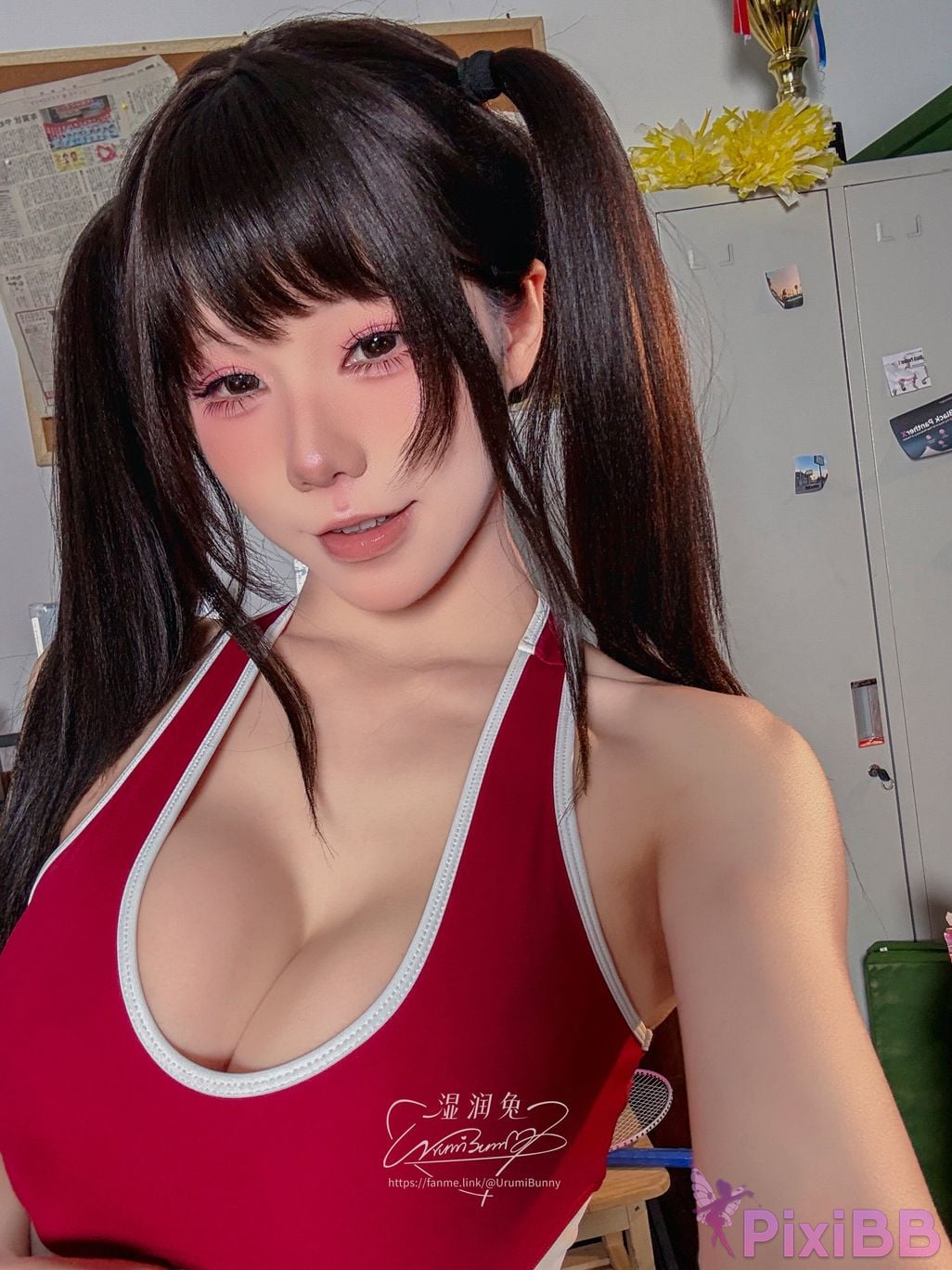 Cosplayer Sticky Bunny 2026 Year 08 monthly works chief cheerleader PixiBB.COM 112