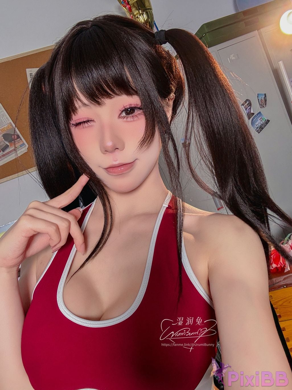 Cosplayer Sticky Bunny 2026 Year 08 monthly works chief cheerleader PixiBB.COM 114