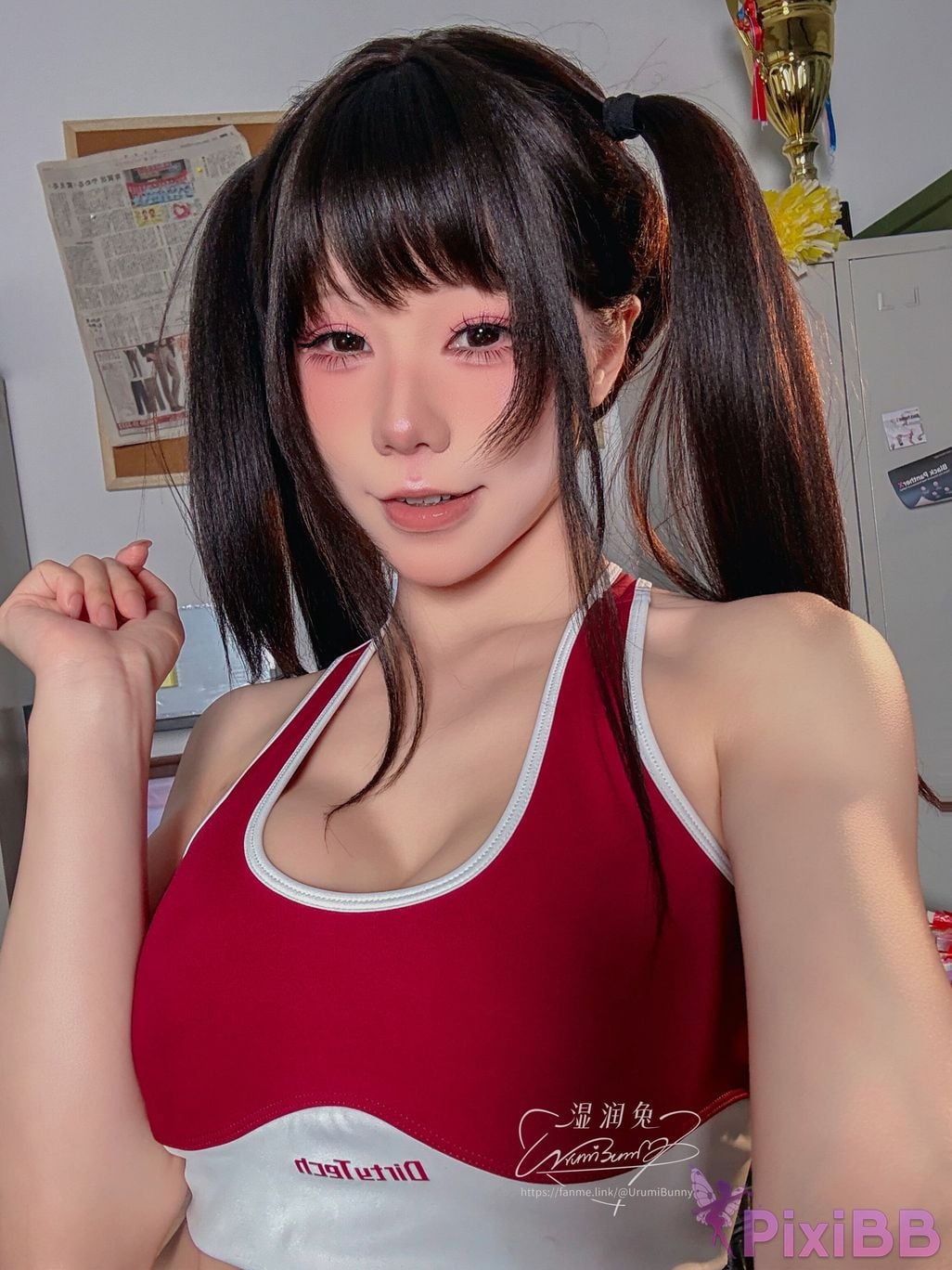 Cosplayer Sticky Bunny 2026 Year 08 monthly works chief cheerleader PixiBB.COM 115