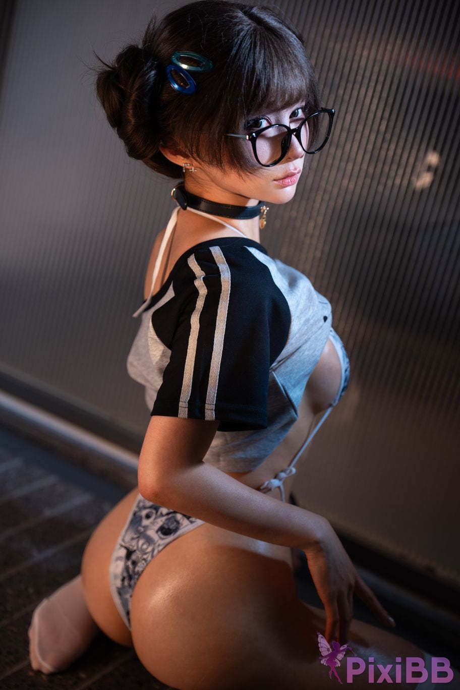 Cosplayer Stupid foam. E sports girl PixiBB.COM 026