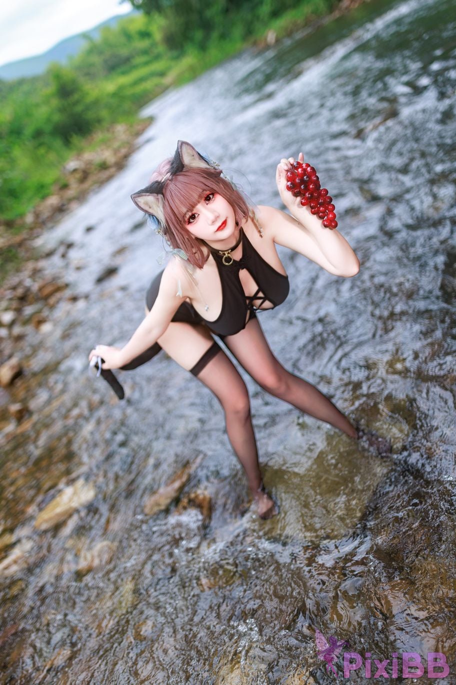 Cosplayer A Xuexue Splash Cat PixiBB.COM 002