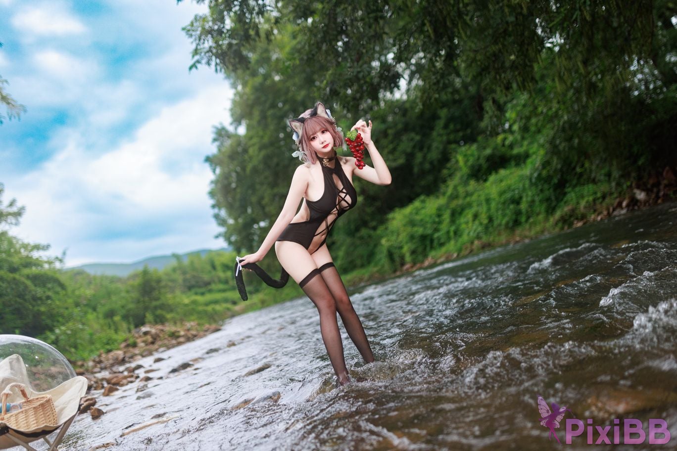 Cosplayer A Xuexue Splash Cat PixiBB.COM 004