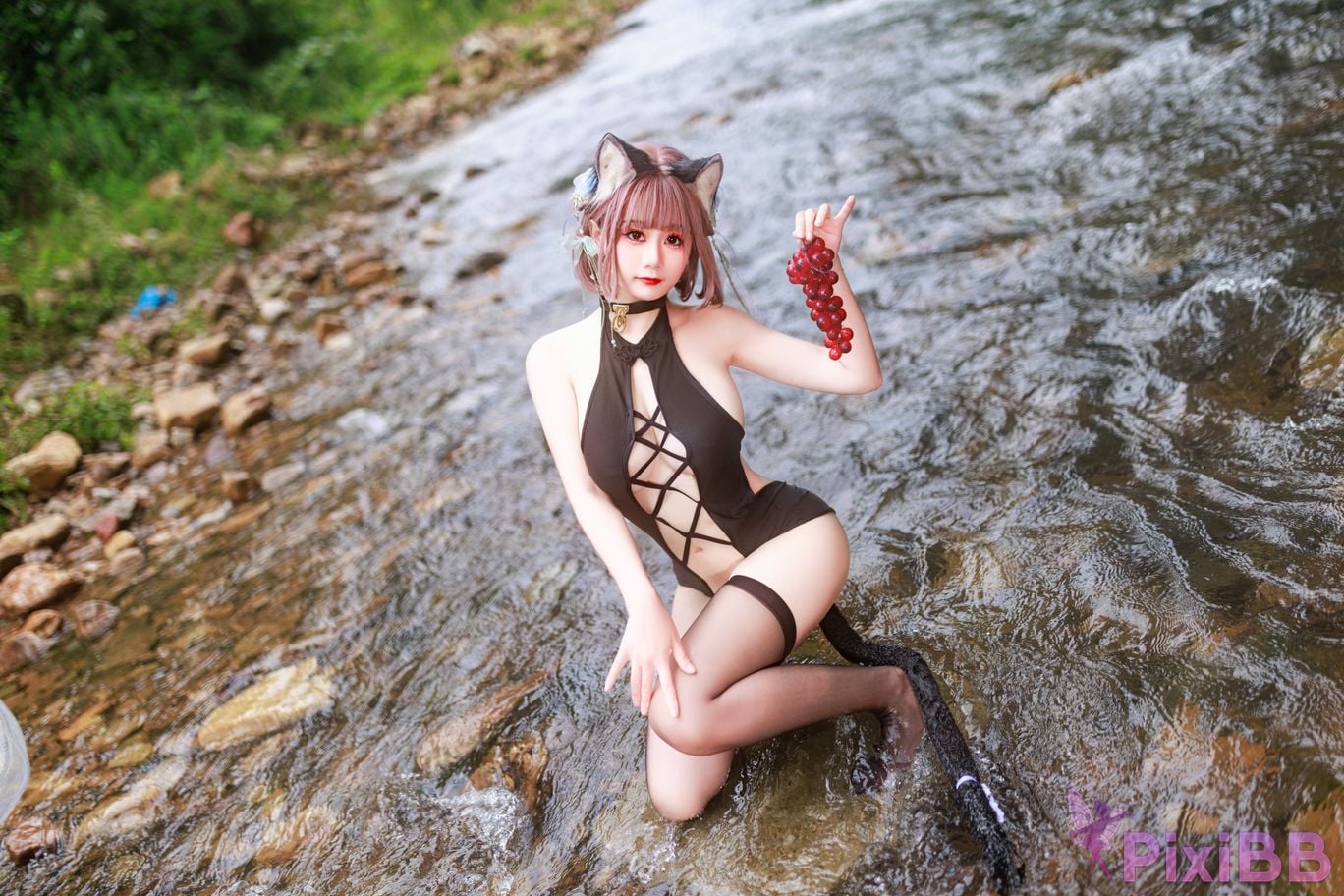 Cosplayer A Xuexue Splash Cat PixiBB.COM 009