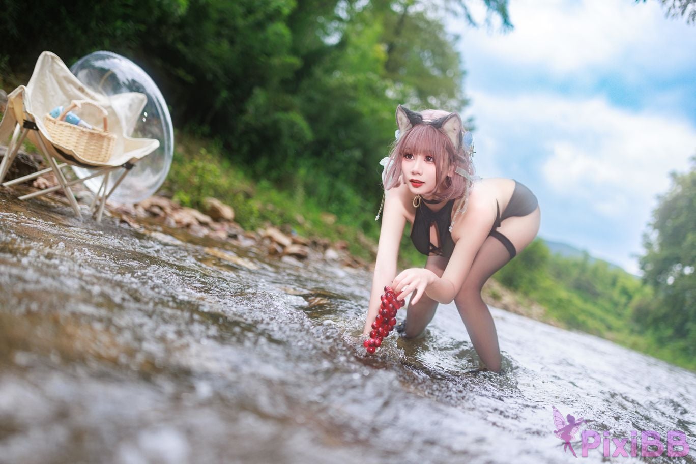Cosplayer A Xuexue Splash Cat PixiBB.COM 015