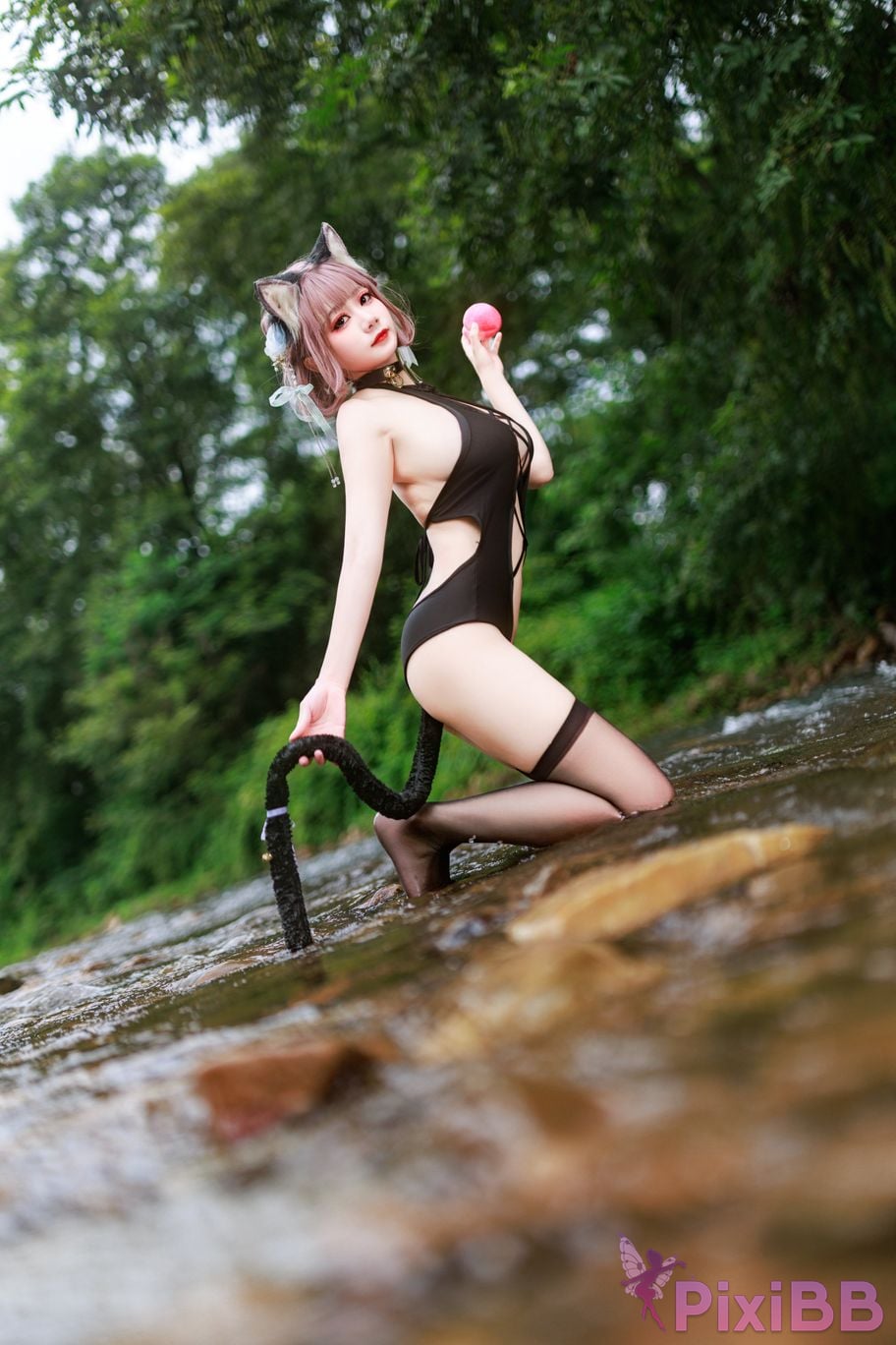 Cosplayer A Xuexue Splash Cat PixiBB.COM 016