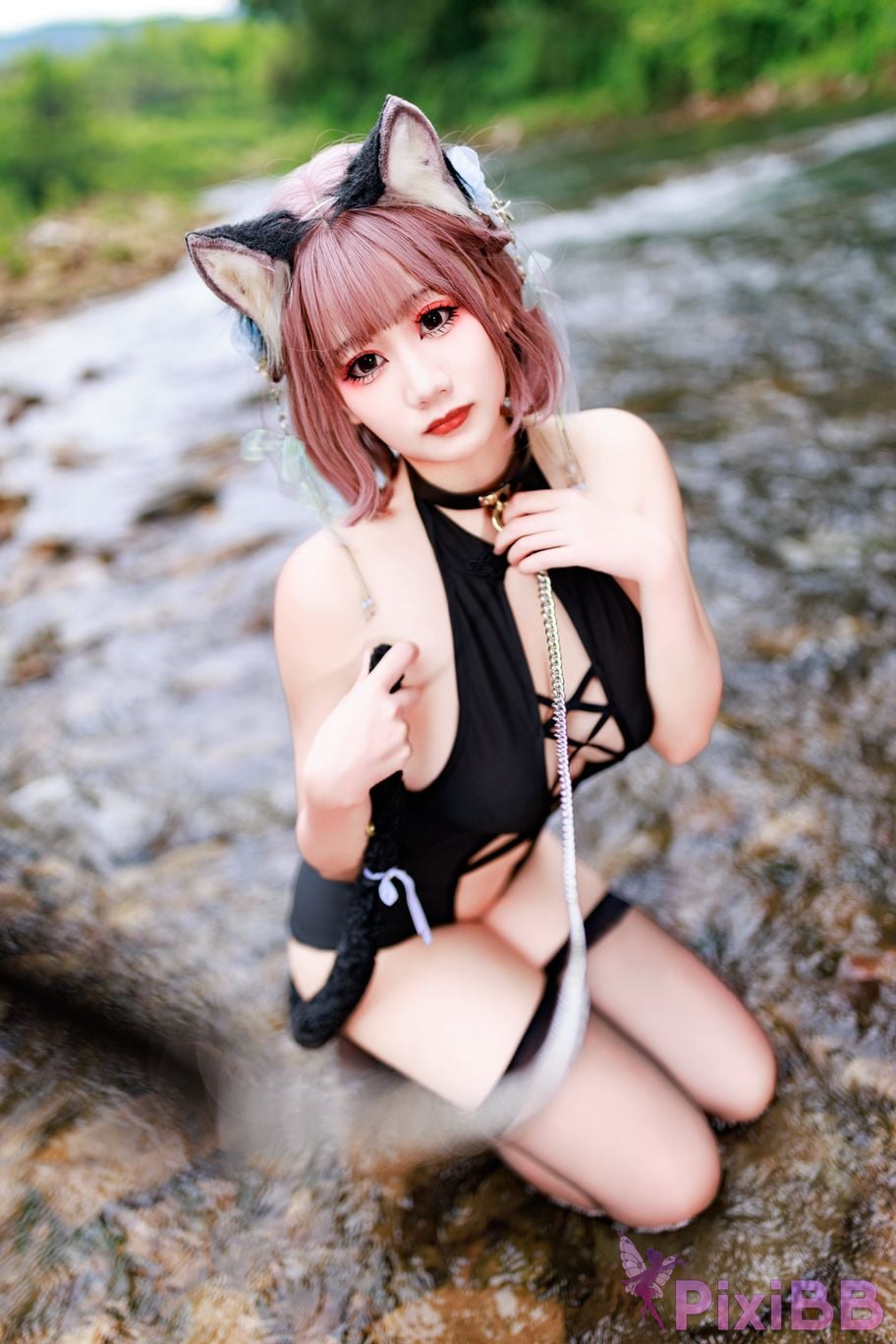 Cosplayer A Xuexue Splash Cat PixiBB.COM 021