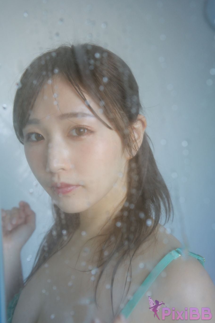 Japanese Idol Kasame Flower rain cape Photo Album Slight sleep PixiBB.COM 115