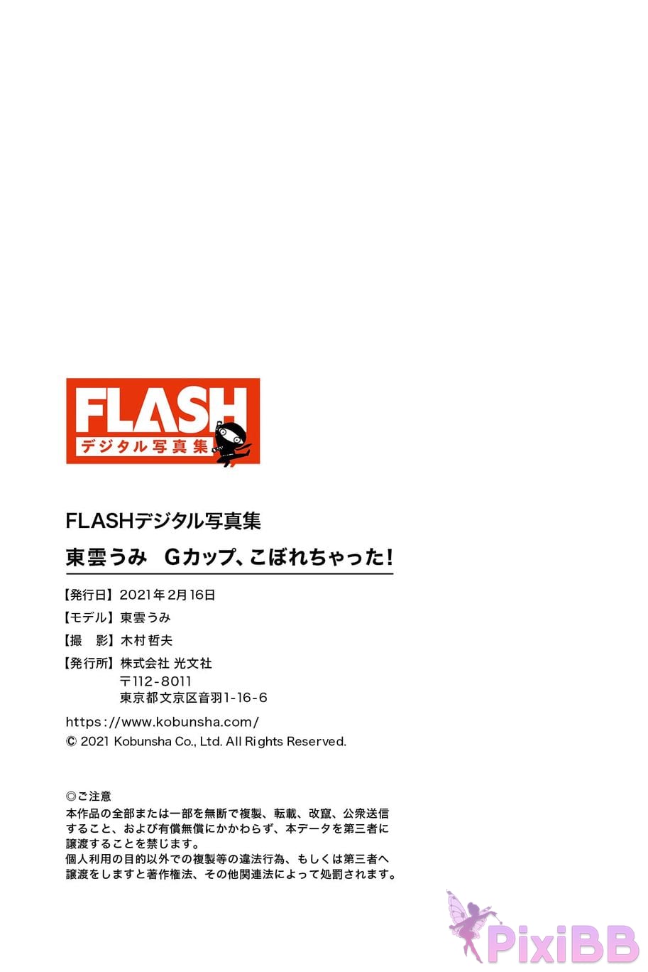 Japanese Idol Shinonome Umi FLASH digital photo book G cup It spilled PixiBB.COM 072