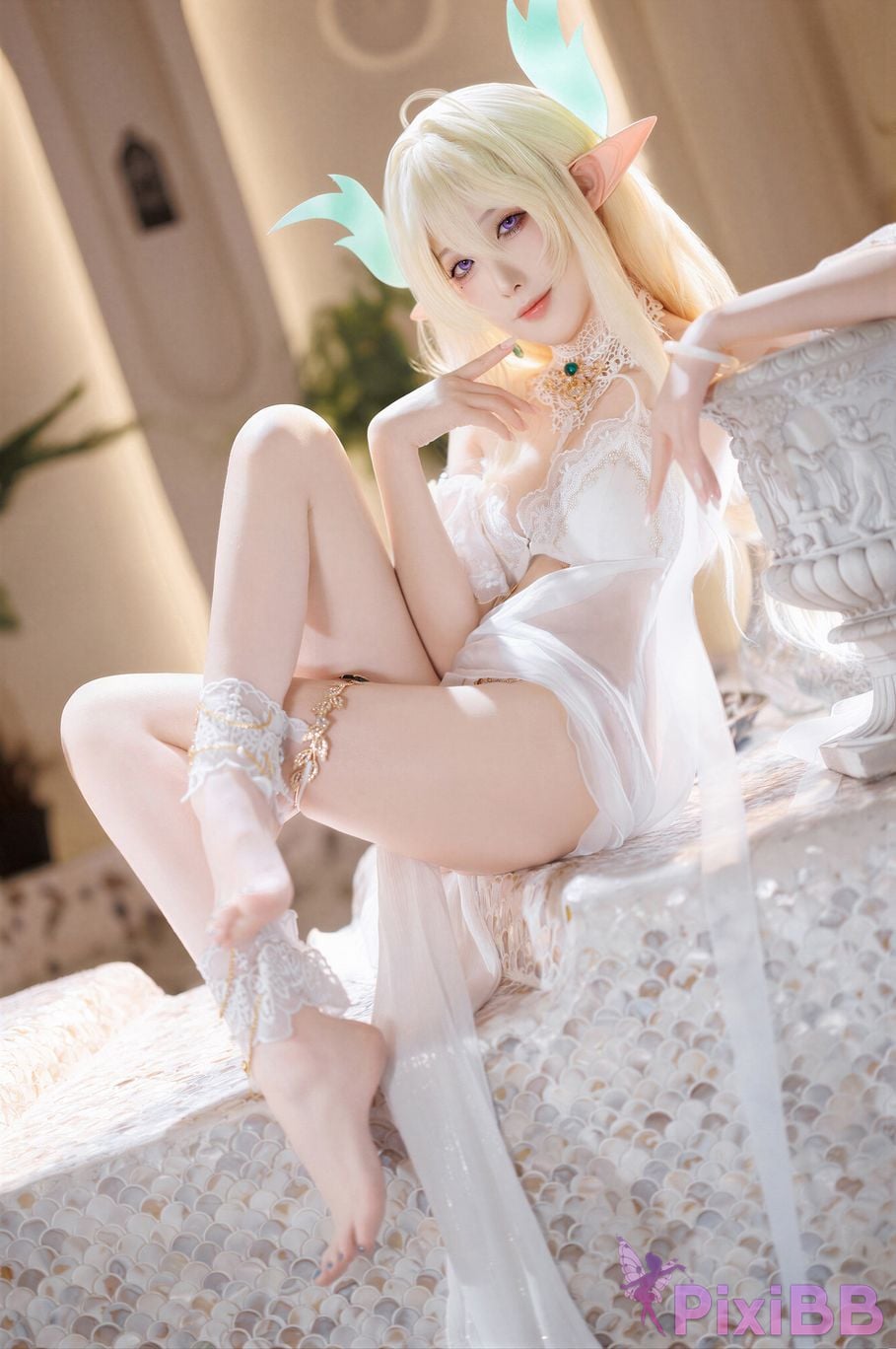 Cosplayer Fengjiang v azur lane Golden Lion PixiBB.COM 003