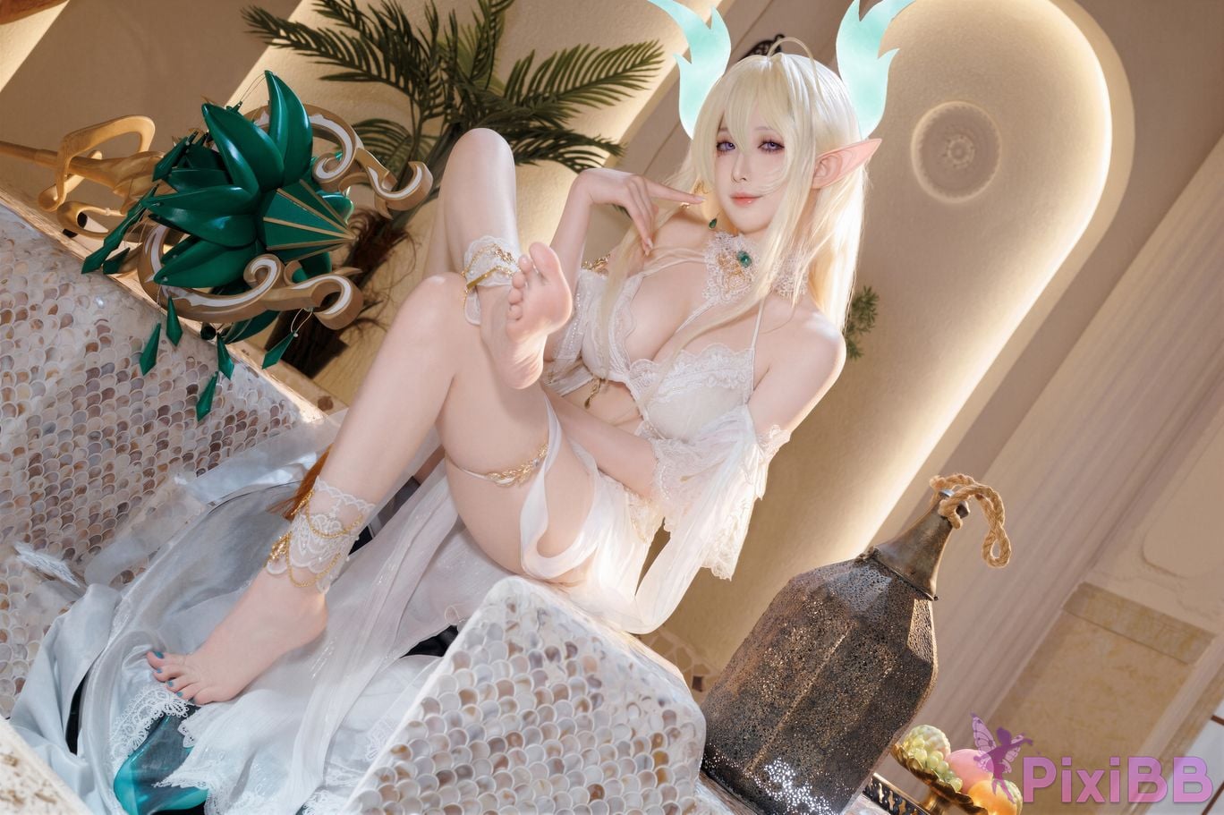 Cosplayer Fengjiang v azur lane Golden Lion PixiBB.COM 019