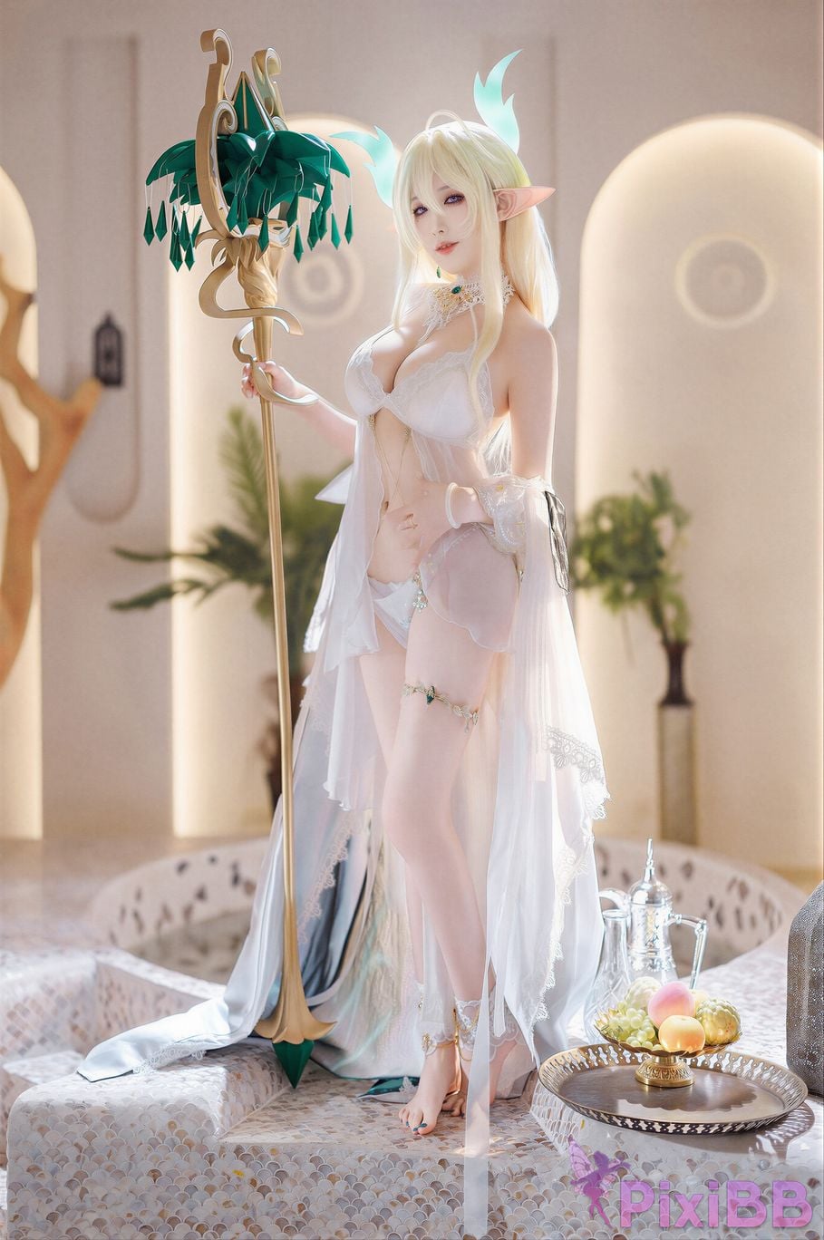 Cosplayer Fengjiang v azur lane Golden Lion PixiBB.COM 026