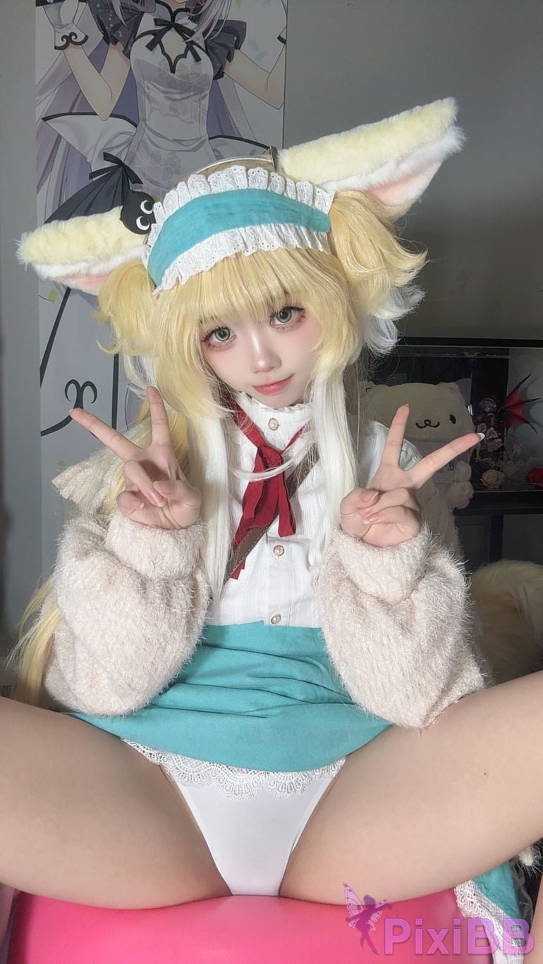 Cosplayer white oak Shirly lily of the valley PixiBB.COM 091.PNG
