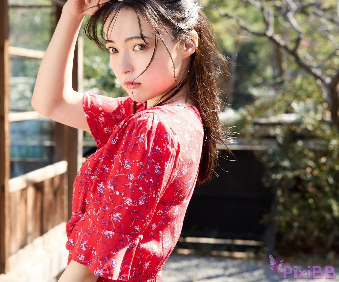 Japanese Idol Arisa Sakamaki Digital Exclusive Nadeshko Flower weekly play PHOTO BOOK PixiBB.COM 002