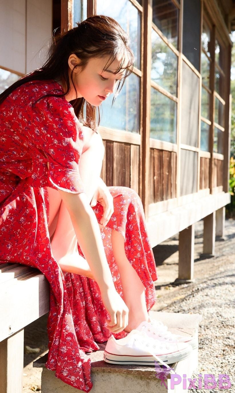 Japanese Idol Arisa Sakamaki Digital Exclusive Nadeshko Flower weekly play PHOTO BOOK PixiBB.COM 005