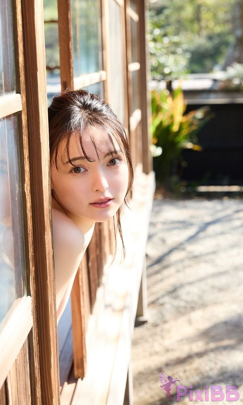 Japanese Idol Arisa Sakamaki Digital Exclusive Nadeshko Flower weekly play PHOTO BOOK PixiBB.COM 011
