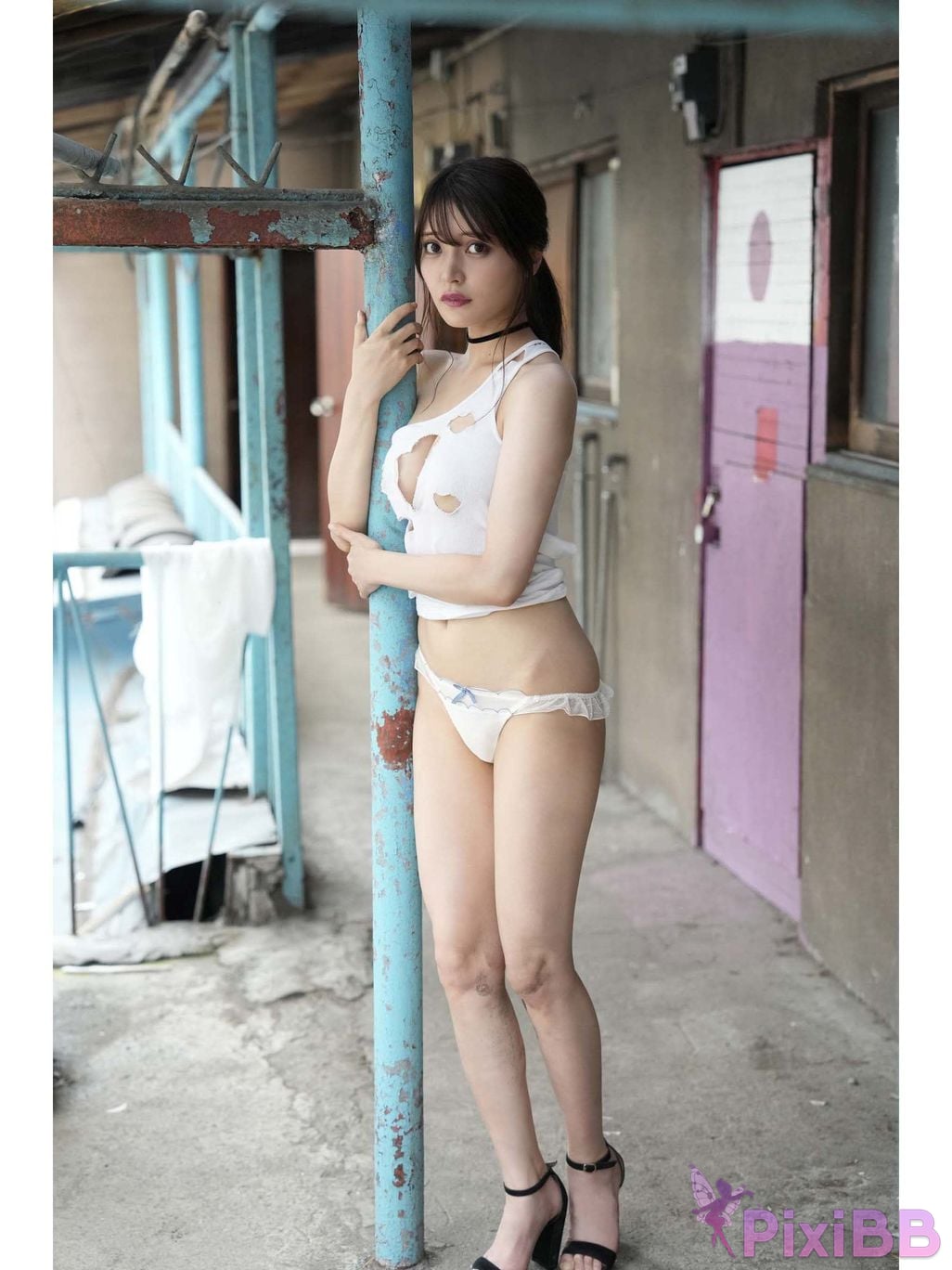 Japanese Idol Nitori Sayaka digital photo book perversion bulgra PixiBB.COM 026