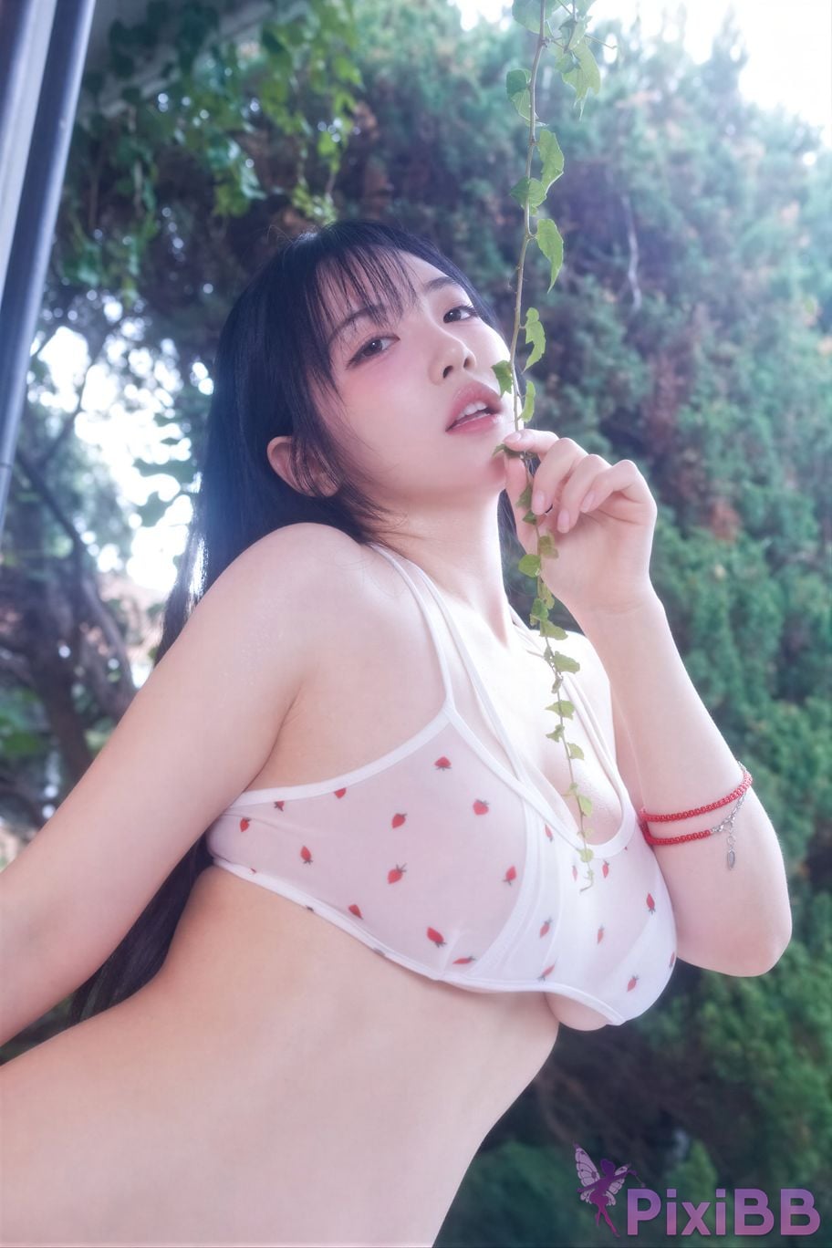 AI Enhanced MAXIM rina Momorina Wet In The Rain PixiBB.COM 035
