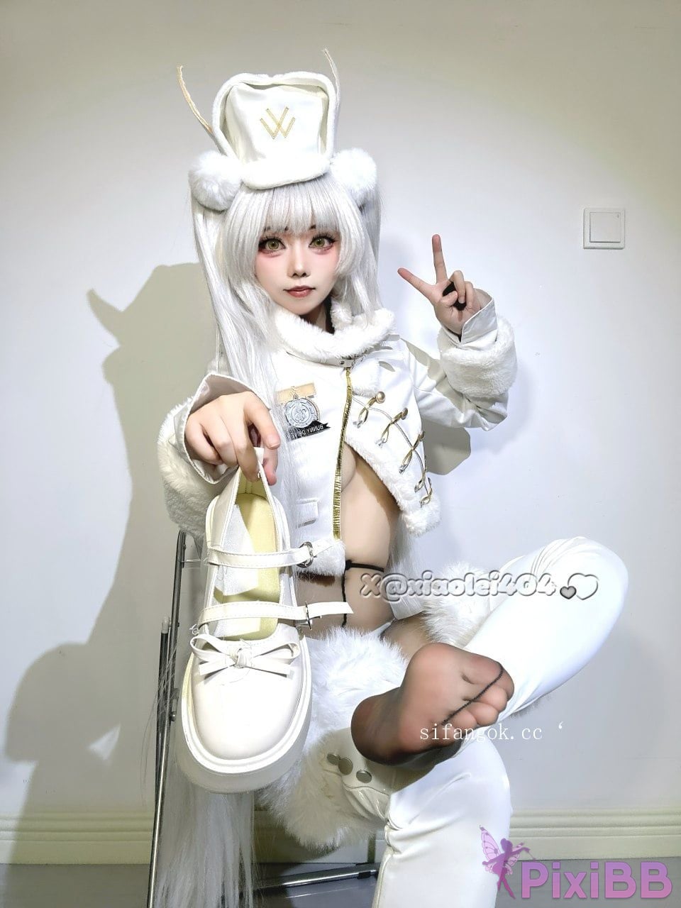 Cosplayer Sylvie 2026.07 monthly benefit subscription Cos white tiger loli PixiBB.COM 003