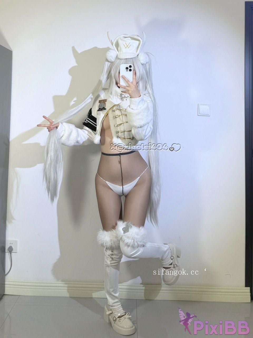 Cosplayer Sylvie 2026.07 monthly benefit subscription Cos white tiger loli PixiBB.COM 033