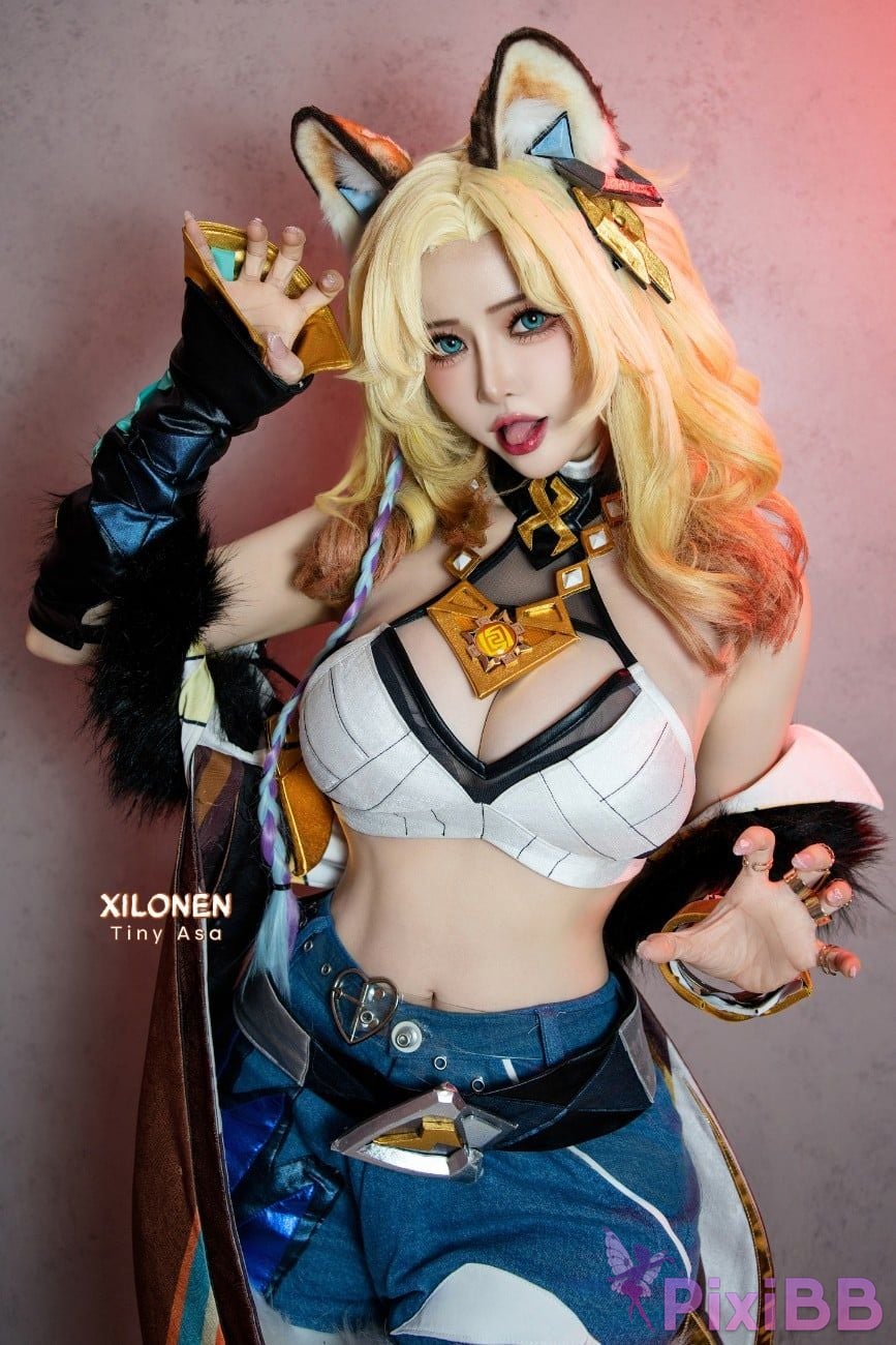 Cosplayer Tiny Asa Xilonen Genshin Xinonen PixiBB.COM 006