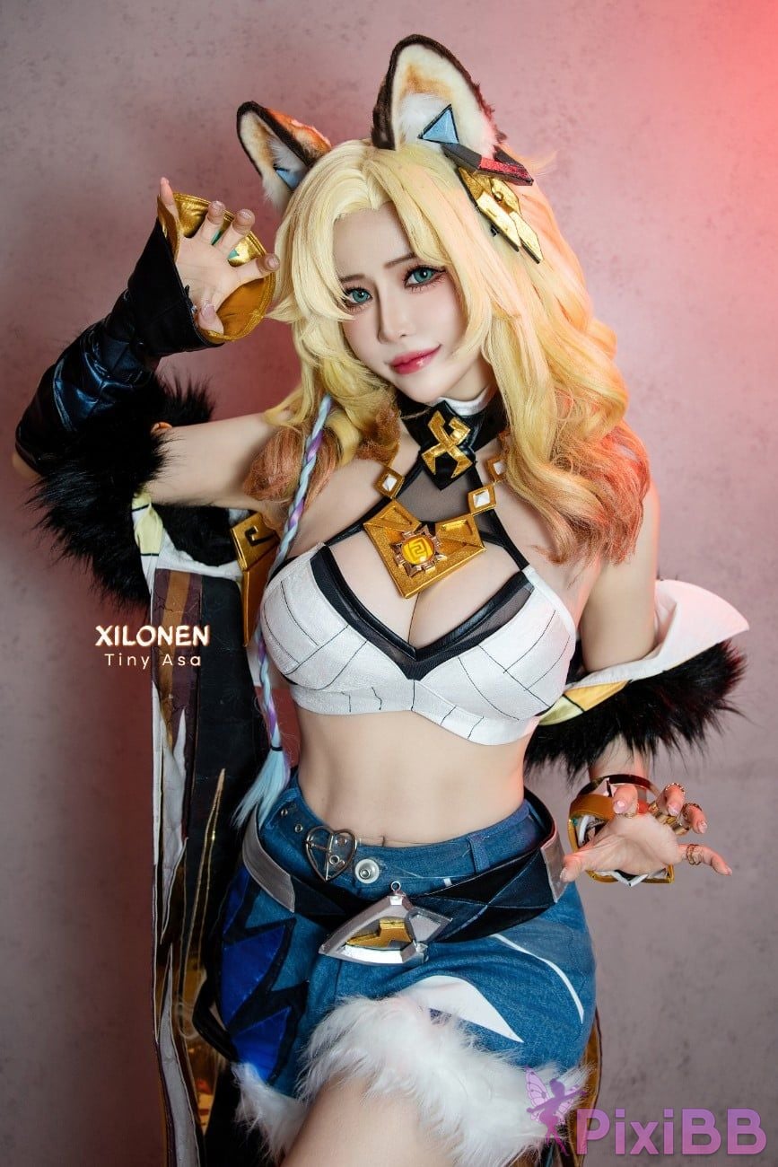 Cosplayer Tiny Asa Xilonen Genshin Xinonen PixiBB.COM 007