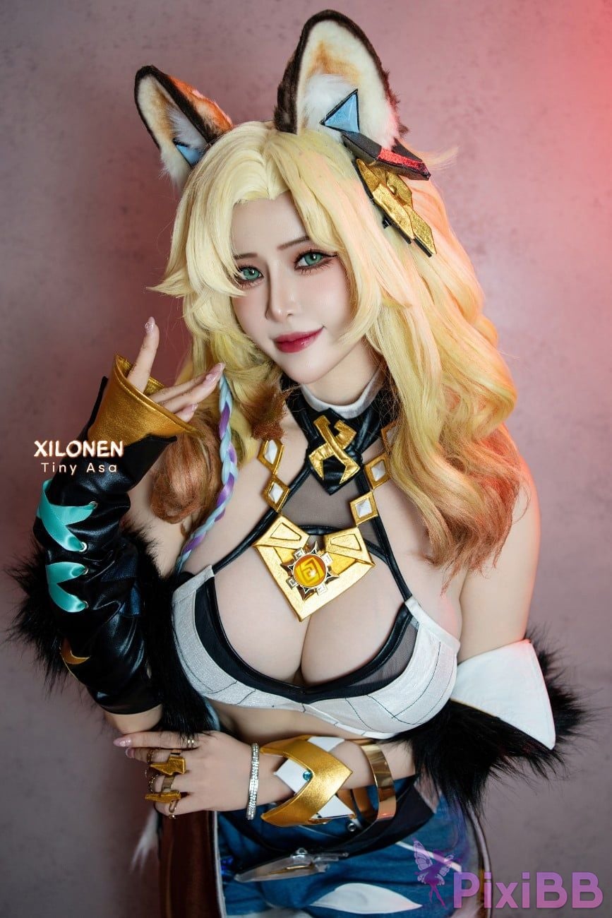 Cosplayer Tiny Asa Xilonen Genshin Xinonen PixiBB.COM 008