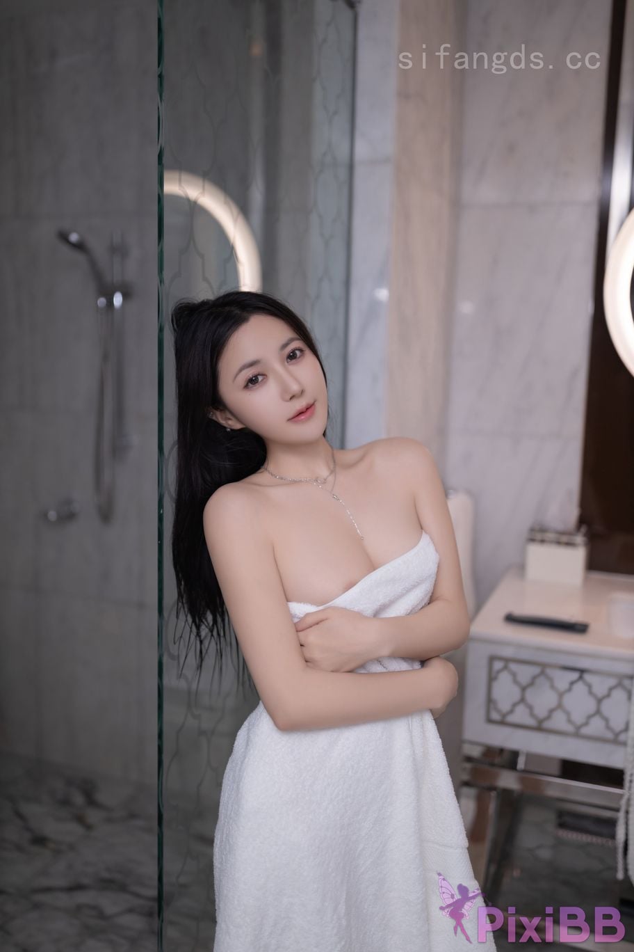 No watermark for in app purchases caviar Fish Nude bathroom ejaculation with water Fragrant and fair body PixiBB.COM 020