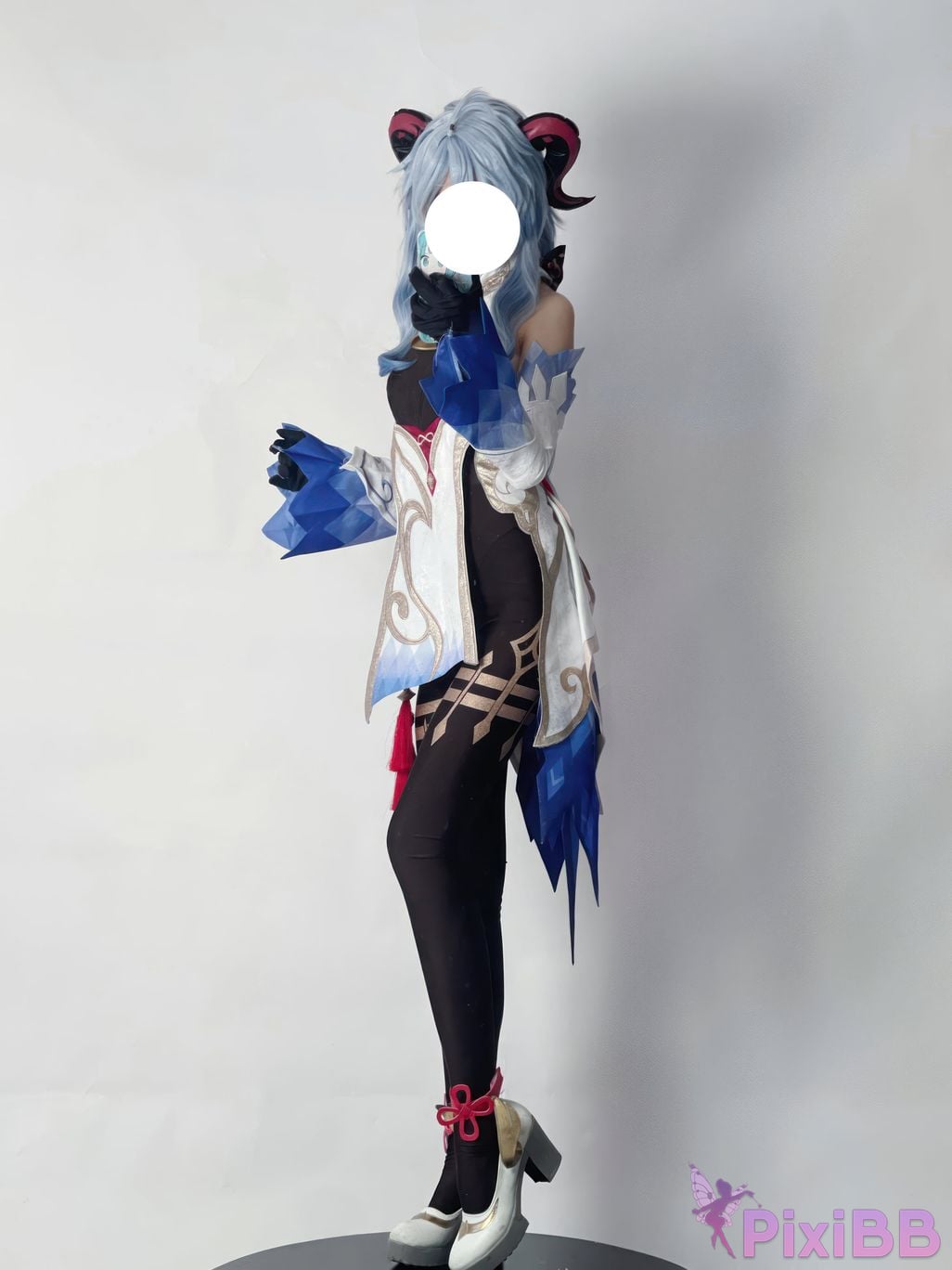 Cosplayer you ai Youmeko Genshin Ganyu PixiBB.COM 001
