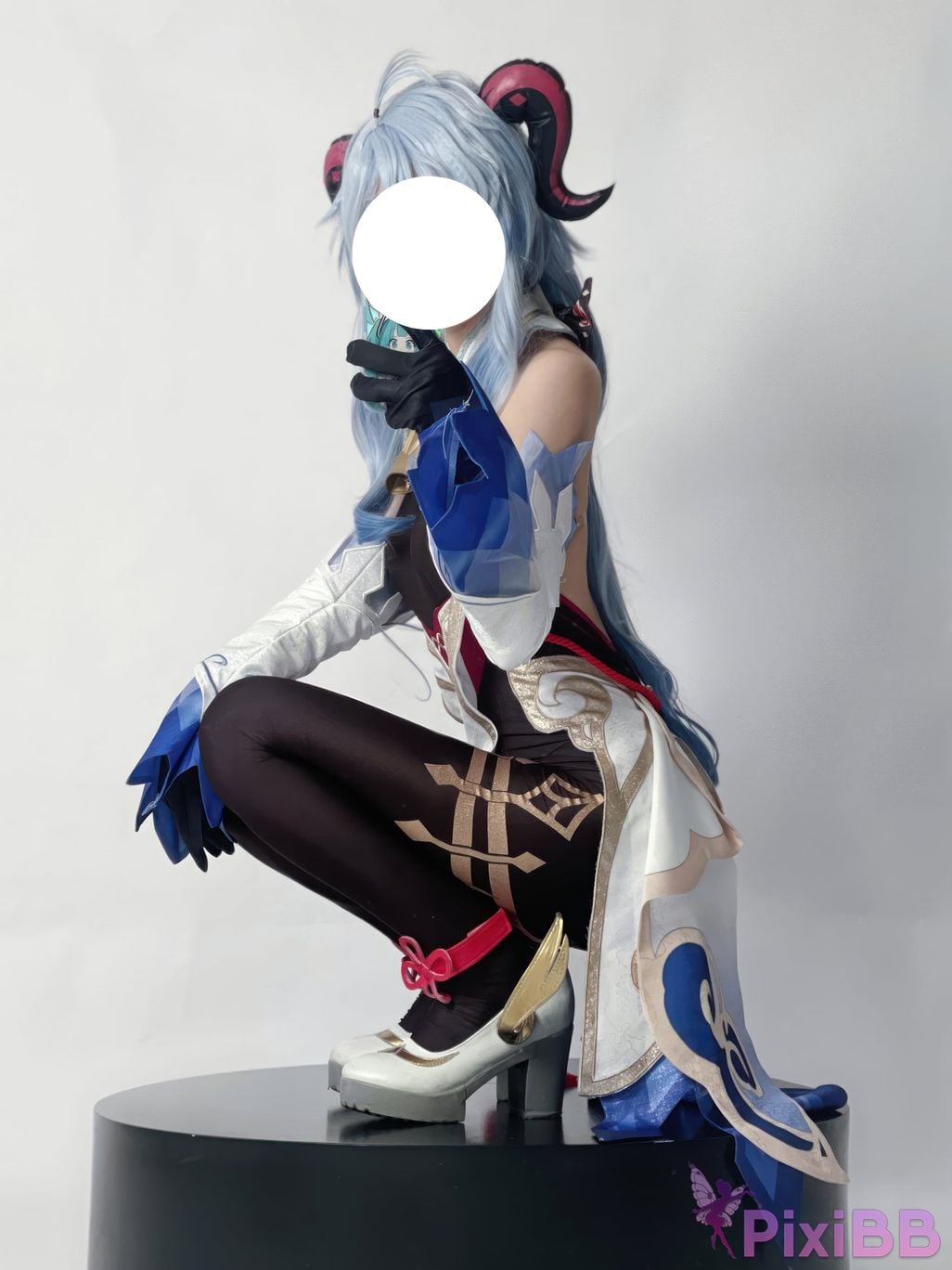 Cosplayer you ai Youmeko Genshin Ganyu PixiBB.COM 002