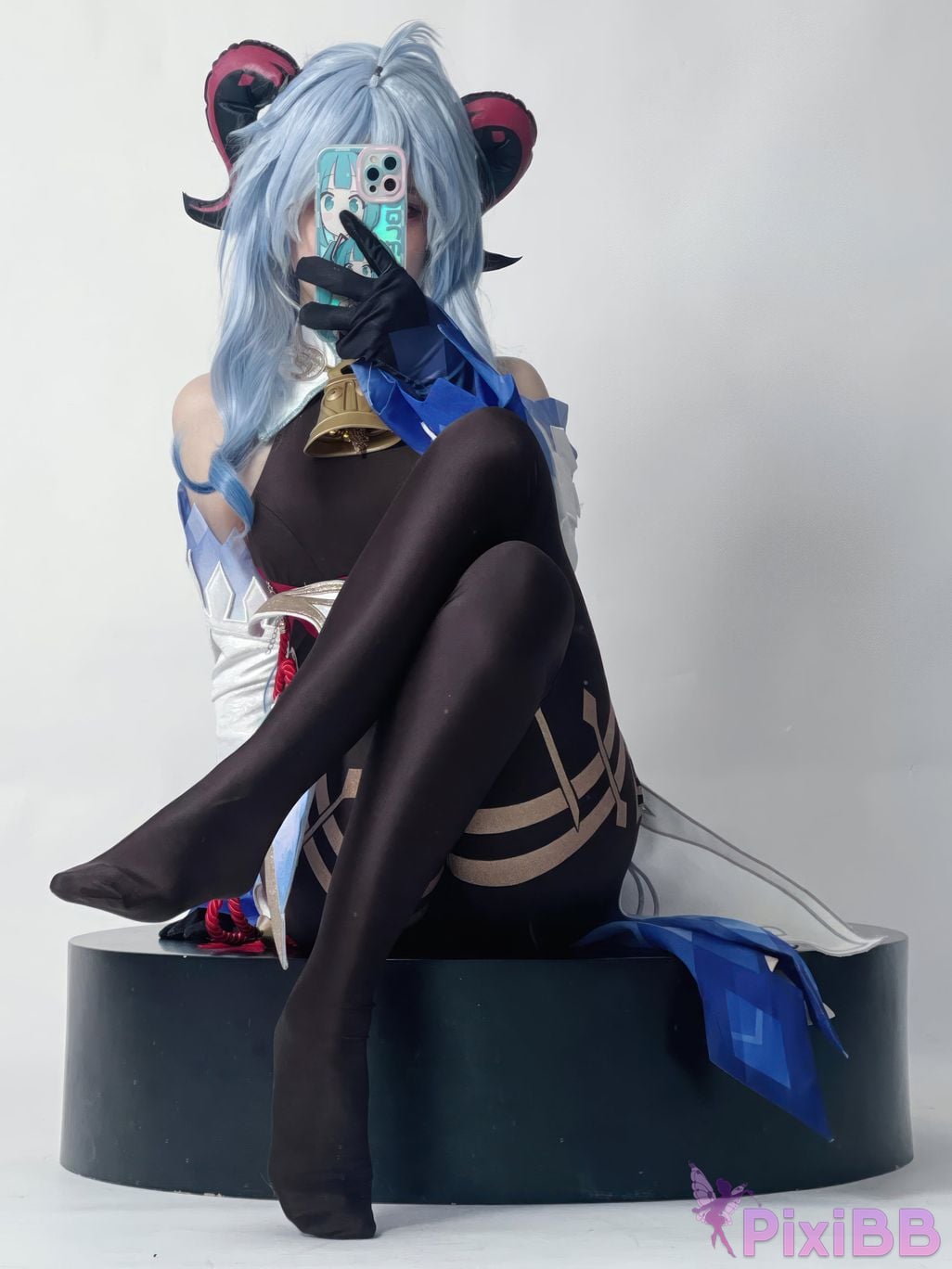 Cosplayer you ai Youmeko Genshin Ganyu PixiBB.COM 004