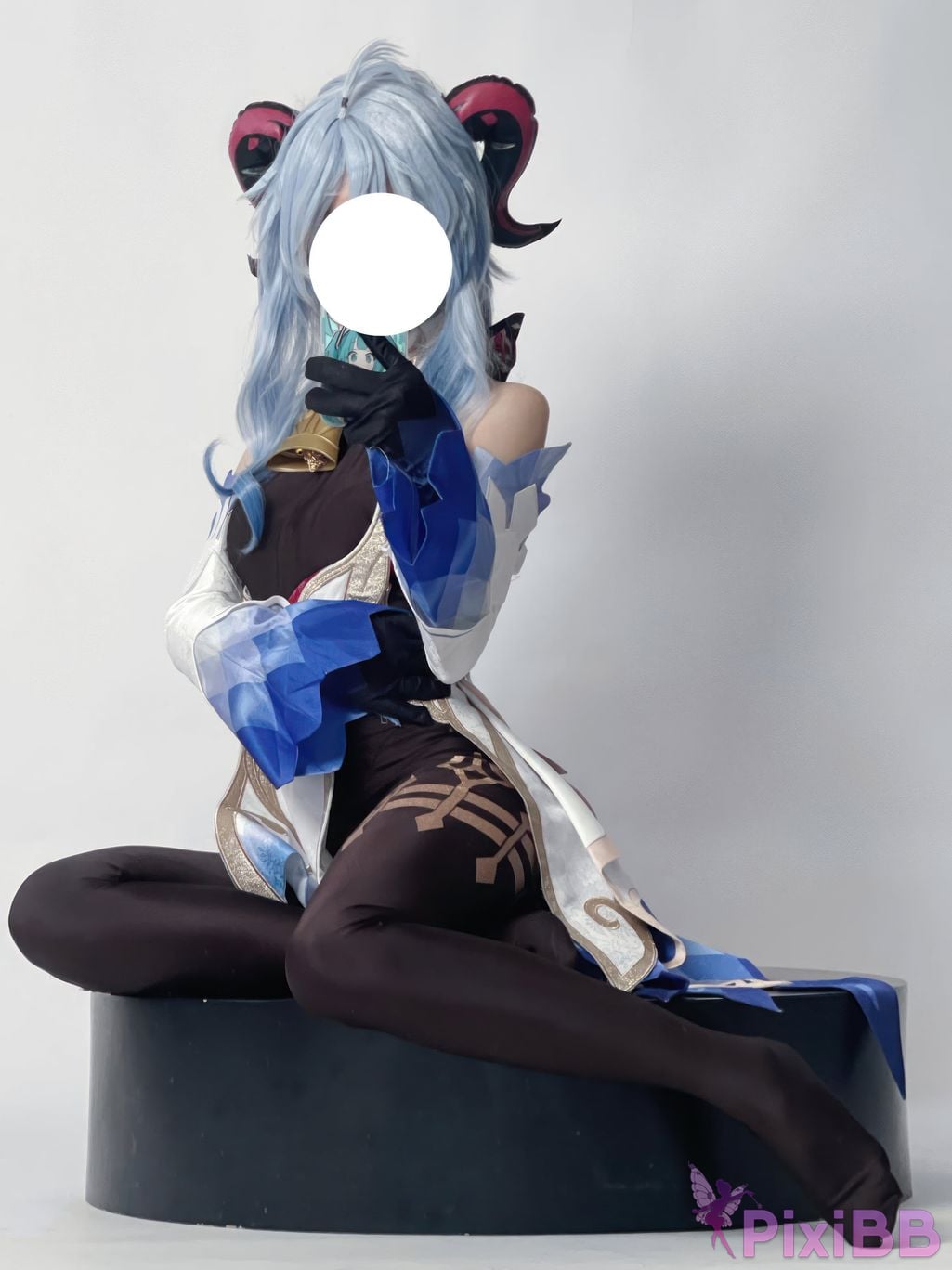 Cosplayer you ai Youmeko Genshin Ganyu PixiBB.COM 005