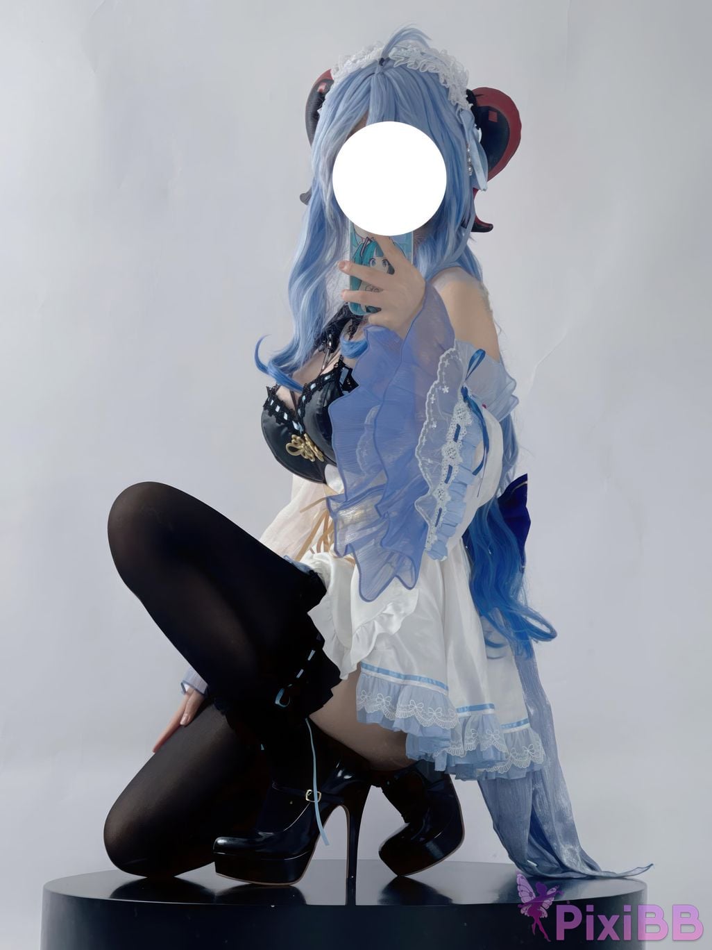 Cosplayer you ai Youmeko Genshin Ganyu PixiBB.COM 012