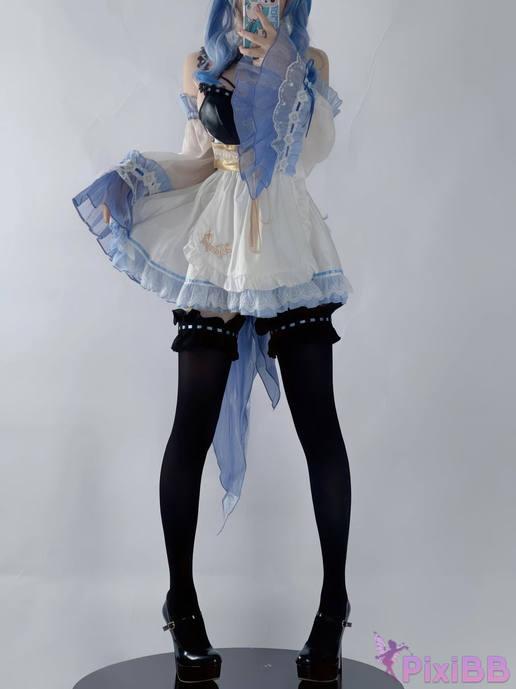 Cosplayer you ai Youmeko Genshin Ganyu PixiBB.COM 013