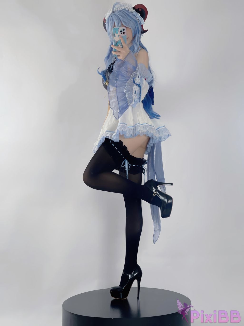 Cosplayer you ai Youmeko Genshin Ganyu PixiBB.COM 014