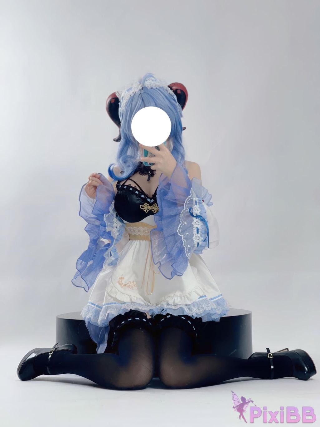 Cosplayer you ai Youmeko Genshin Ganyu PixiBB.COM 018