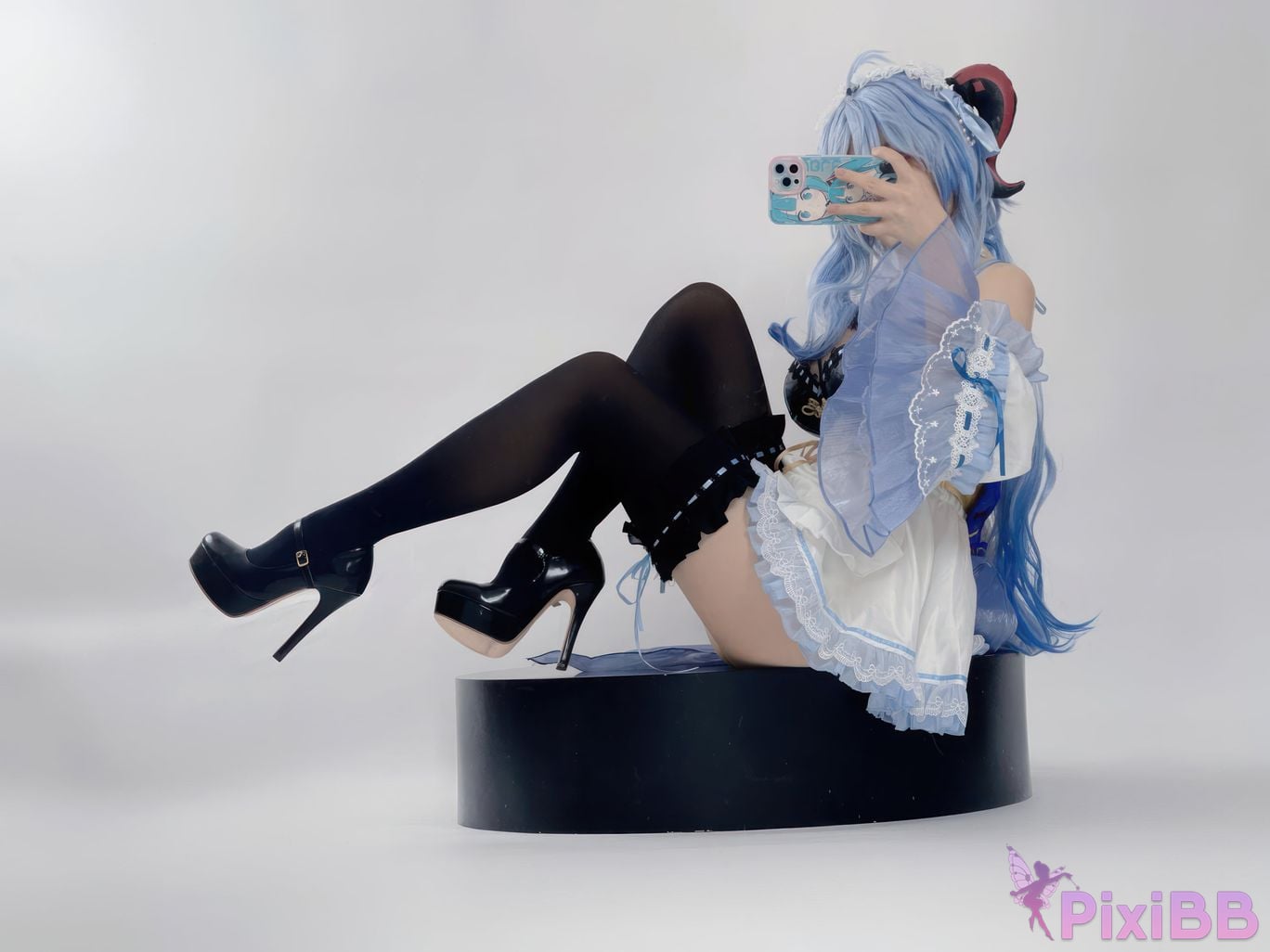 Cosplayer you ai Youmeko Genshin Ganyu PixiBB.COM 020